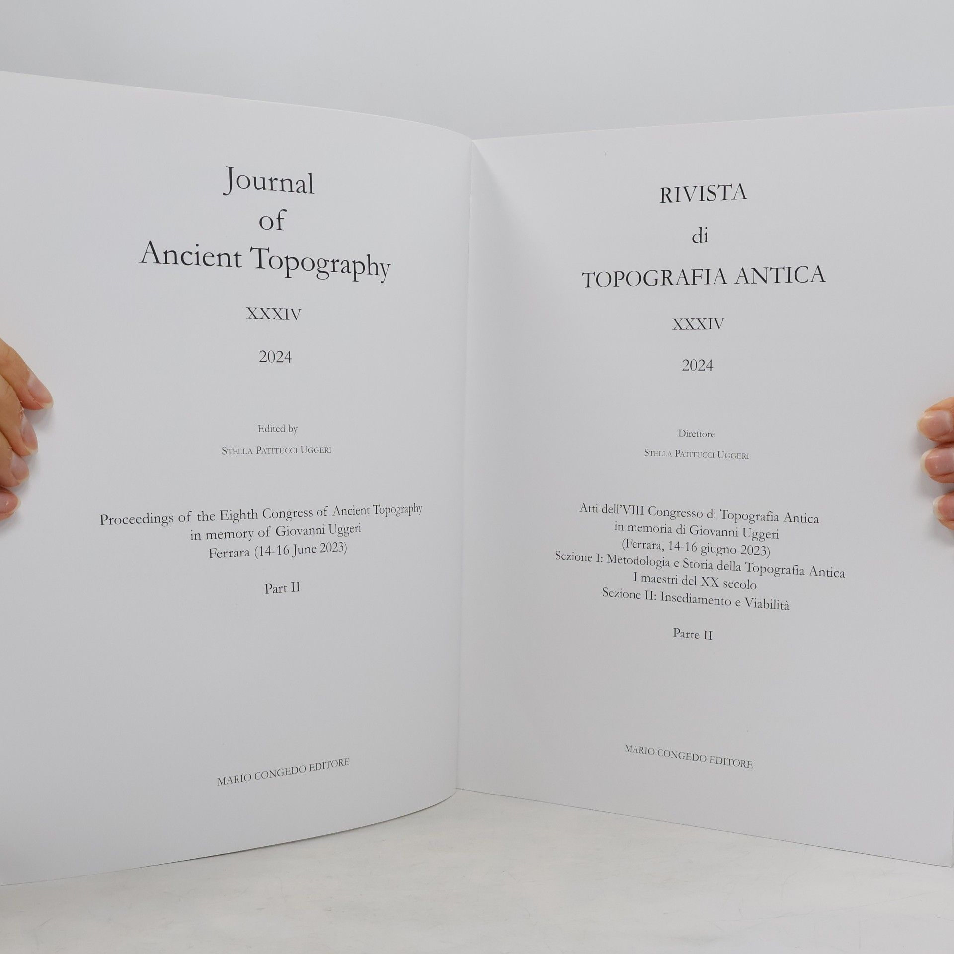 Mario Congedo Journal of Ancient Topography / Rivista di Topografia Antica