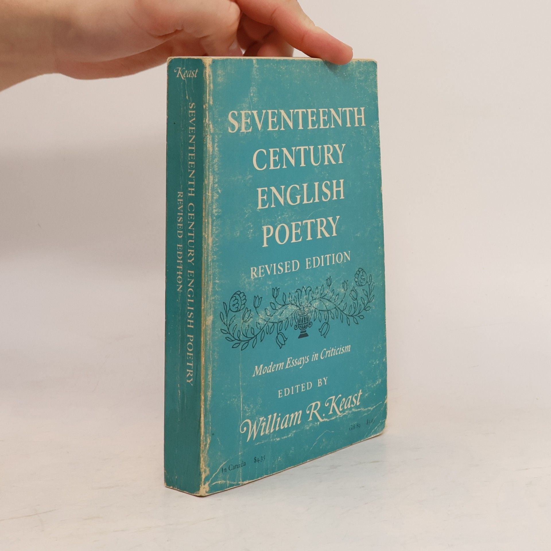 William R. Keast Seventeenth-Century English Poetry