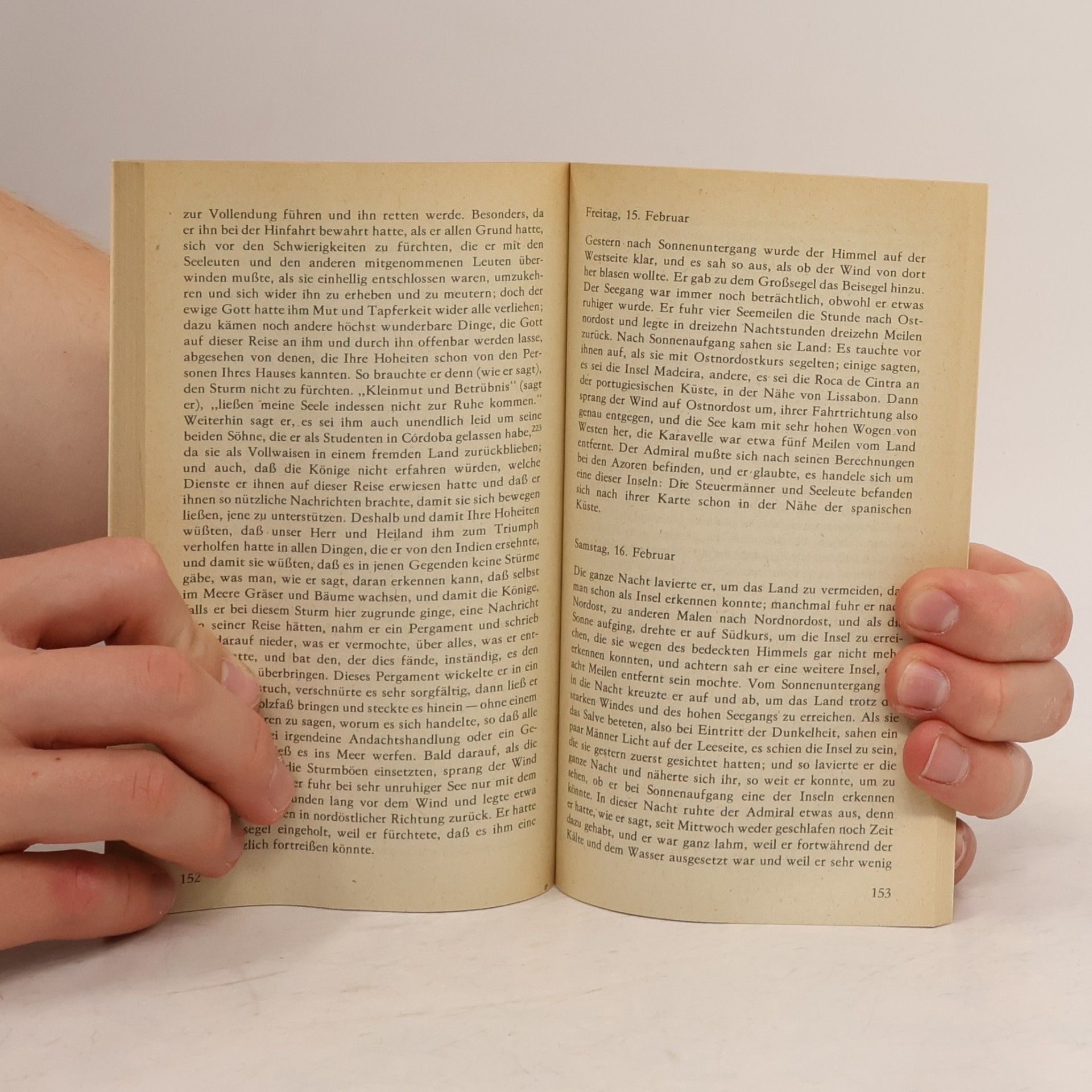 Cristoforo Colombo Schiffstagebuch