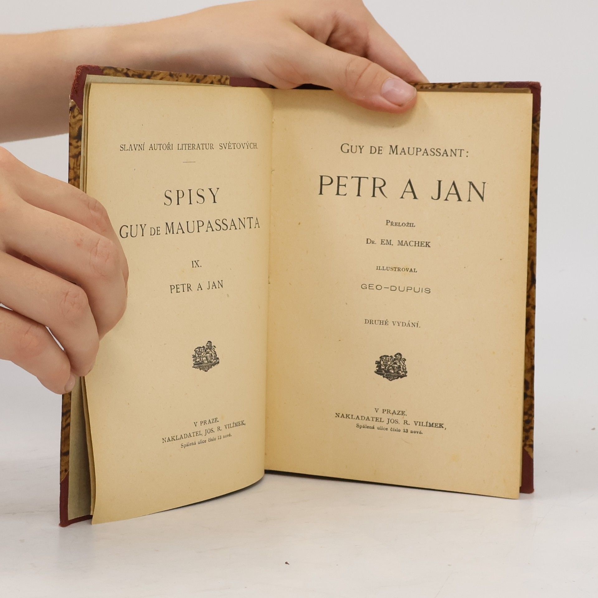 Guy de Maupassant Petr a Jan