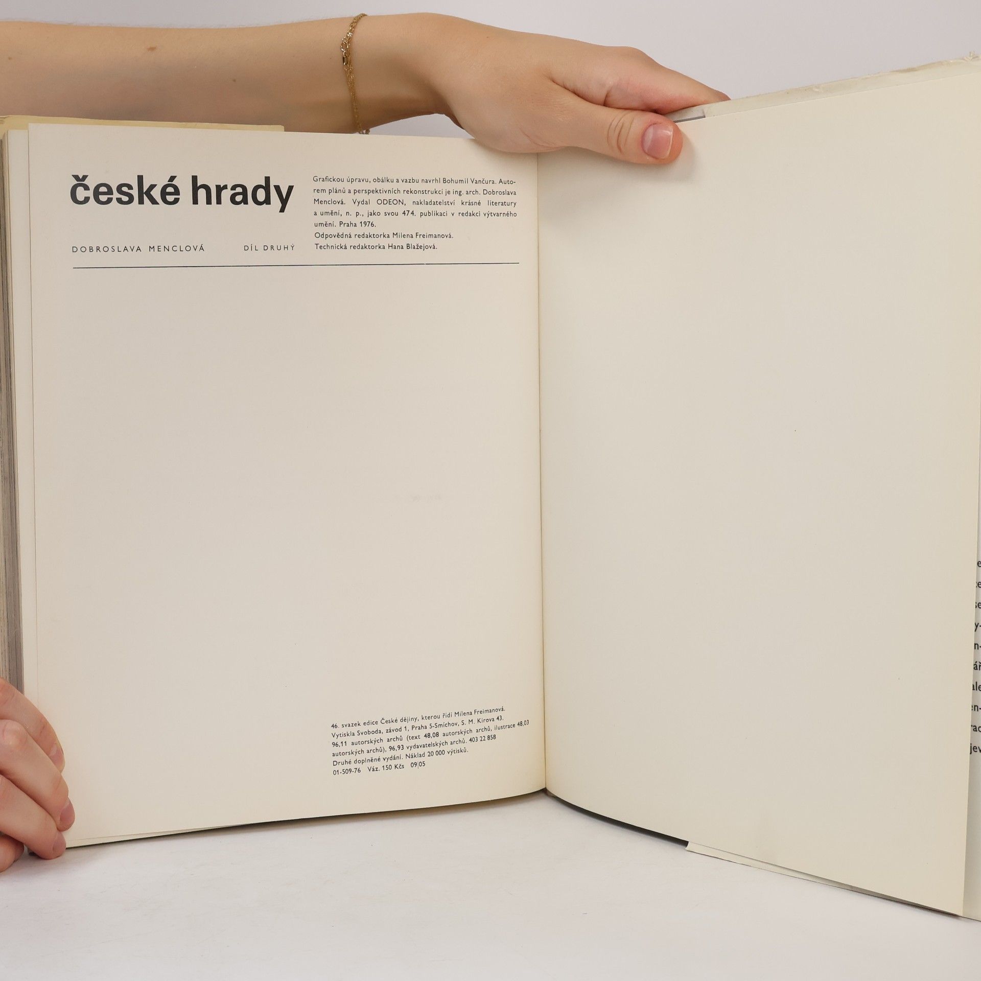 Dobroslava Menclová České hrady 2