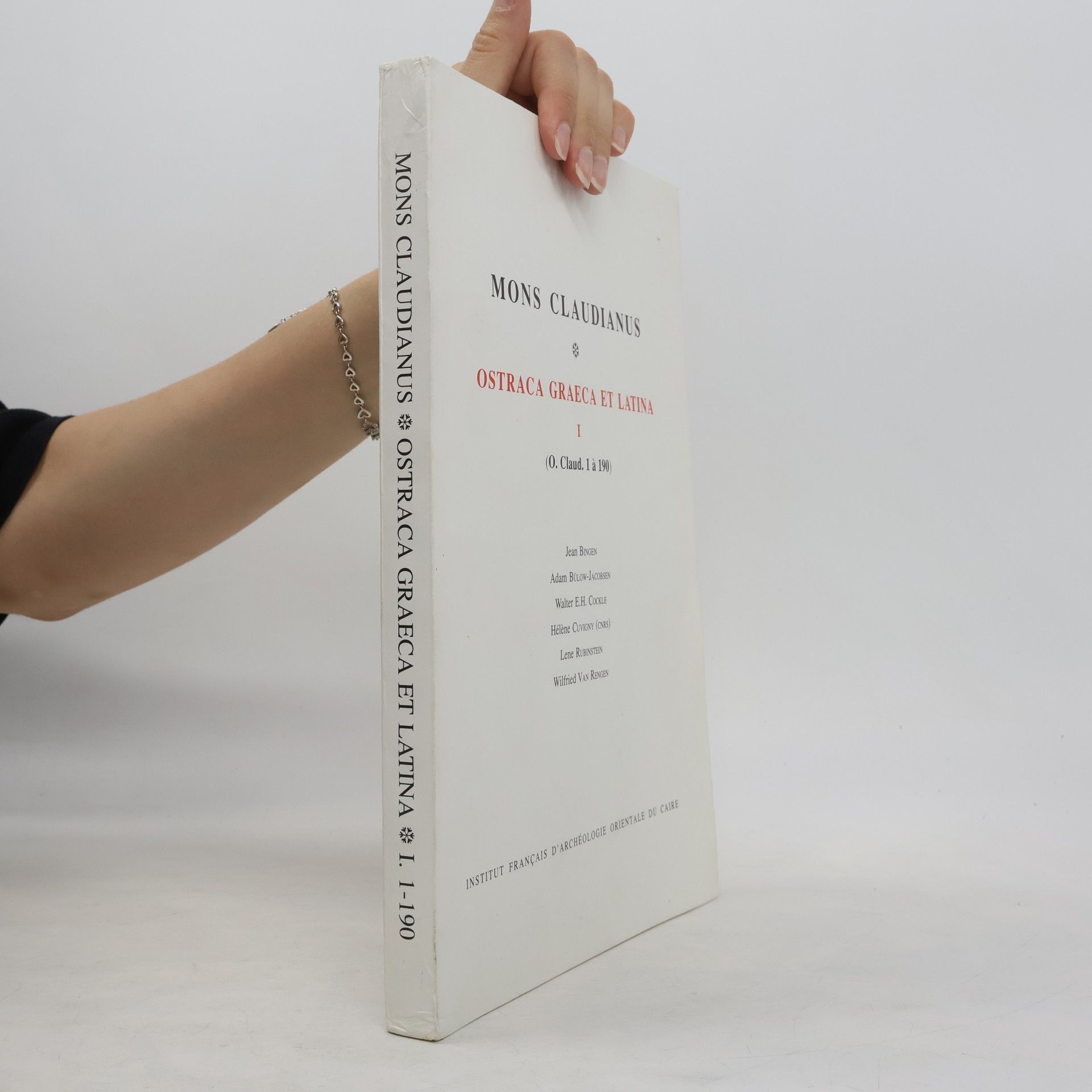 Autores varios Mons Claudianus - ostraca Graeca et Latina