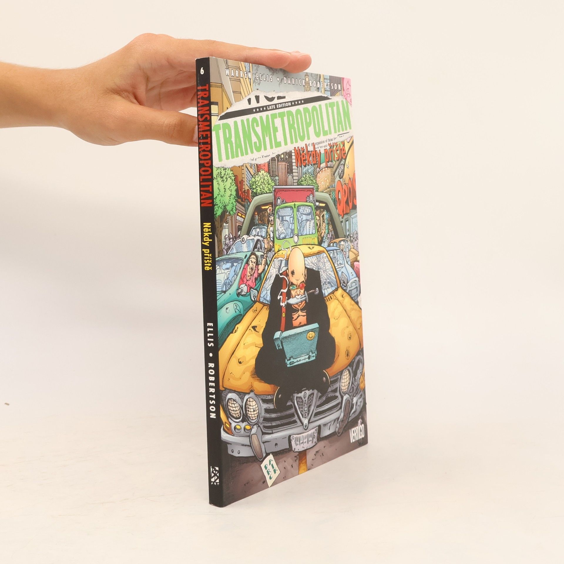 Darick Robertson Transmetropolitan. Někdy příště