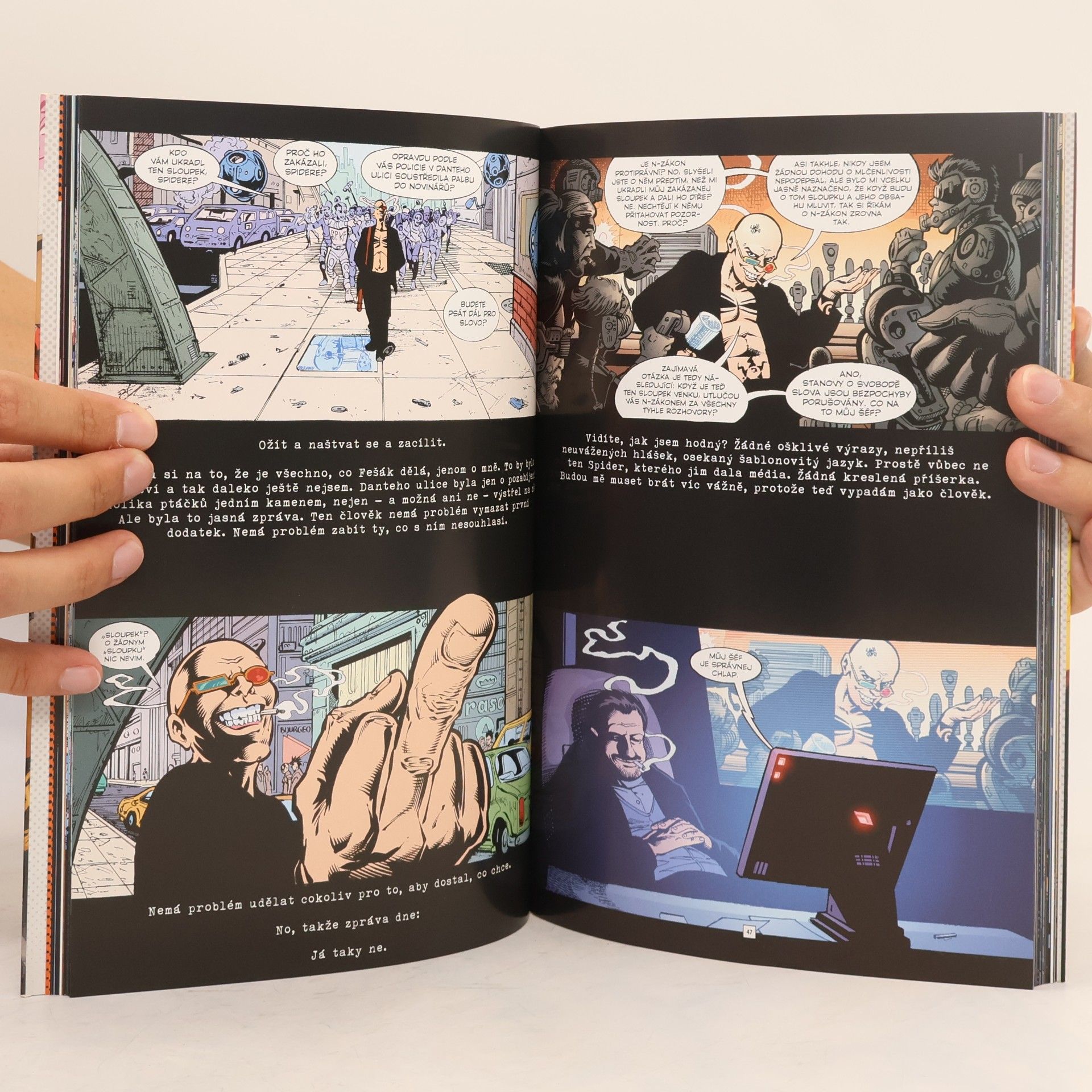 Warren Ellis Transmetropolitan. Někdy příště