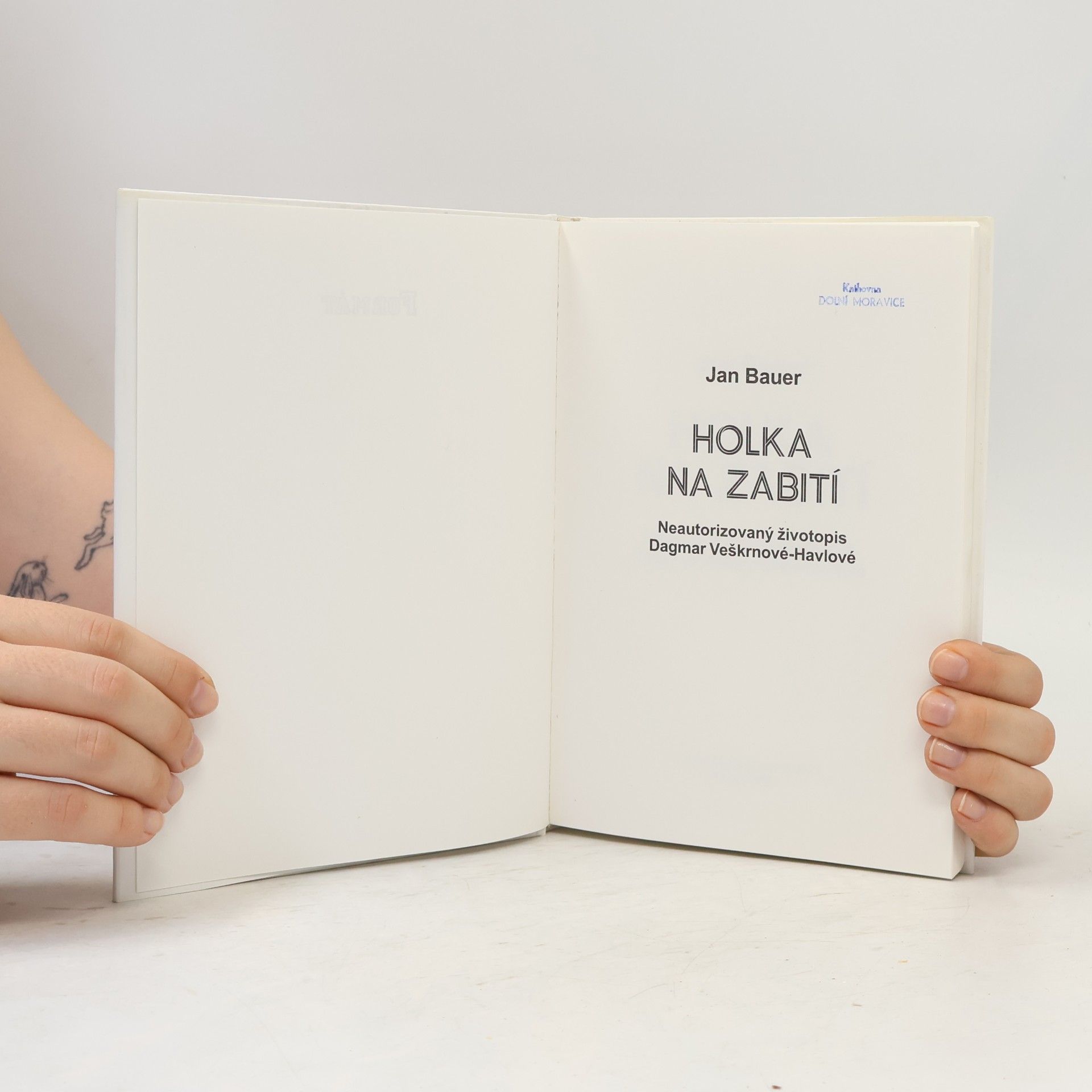 Jan Bauer Holka na zabití. Neautorizovaný životopis Dagmar Veškrnové-Havlové