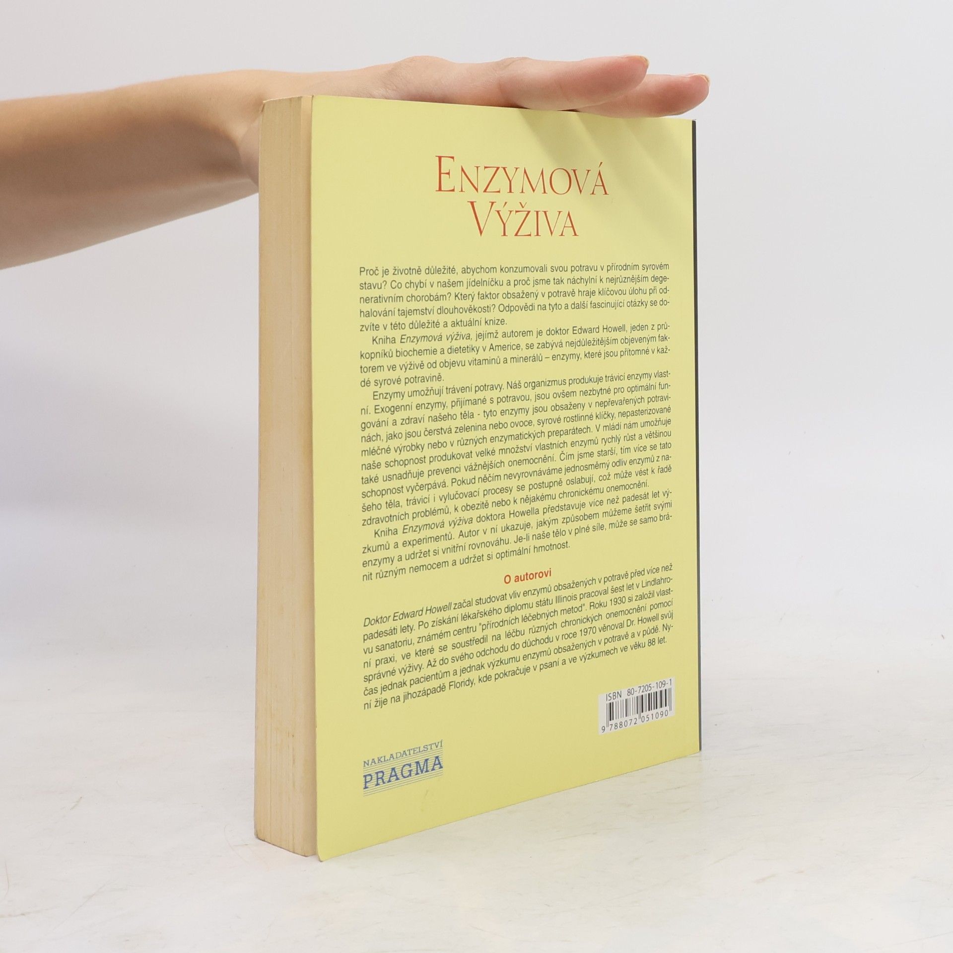 Dr Edward Howell Enzymová výživa: Jak jsou enzymy důležité