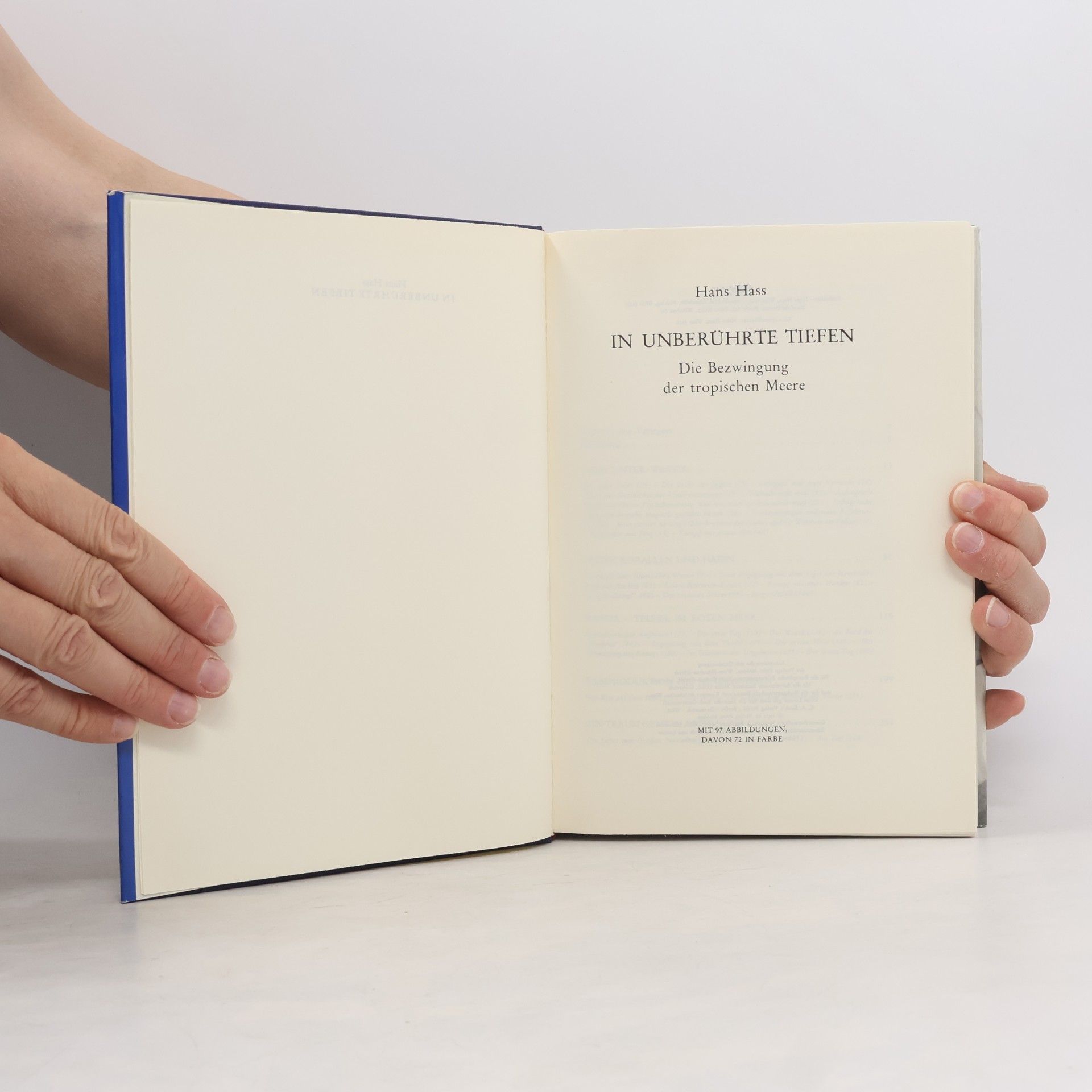 Hans Hass In unberührte Tiefen