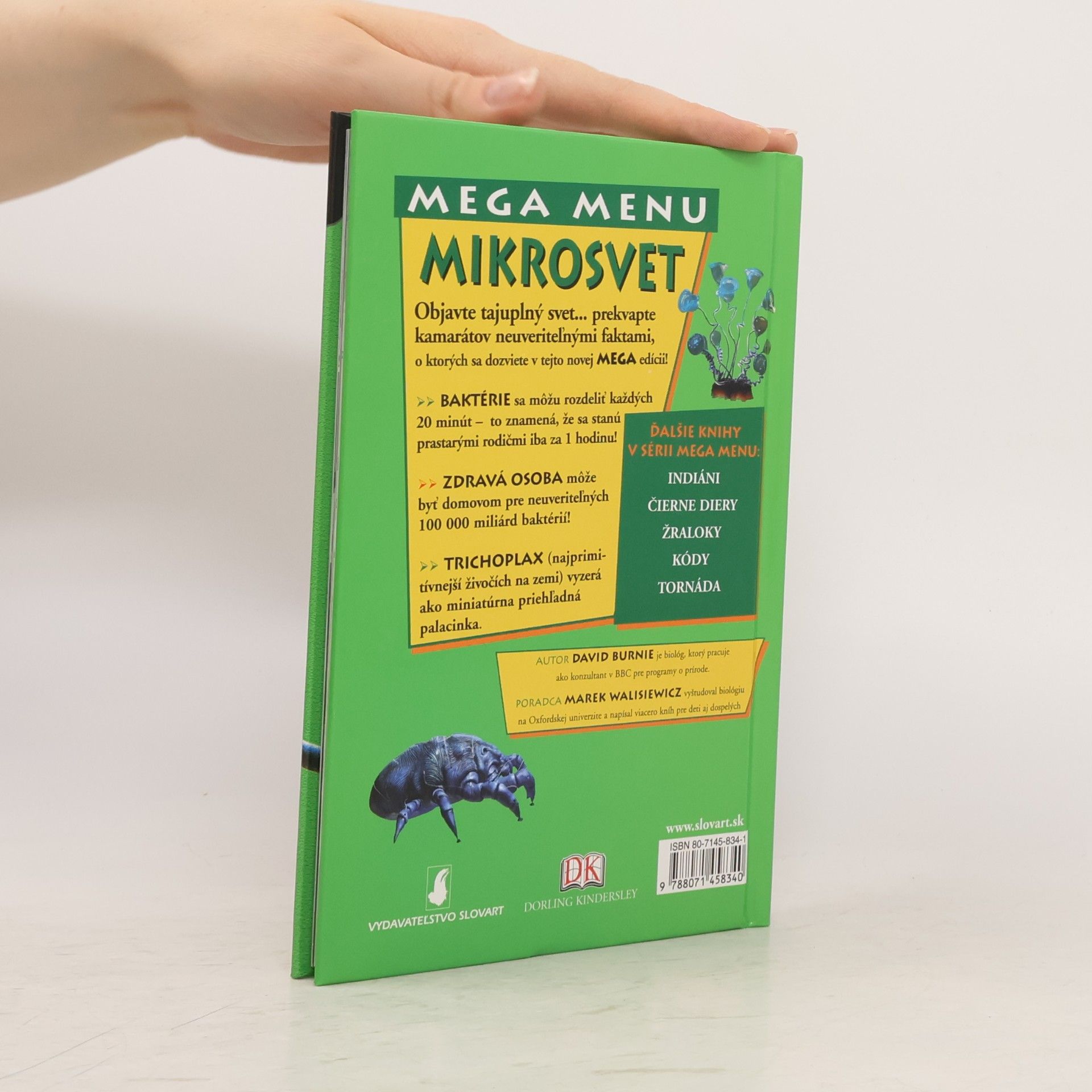 David Burnie Mikrosvet: mikroskopický svet drobných tvorov