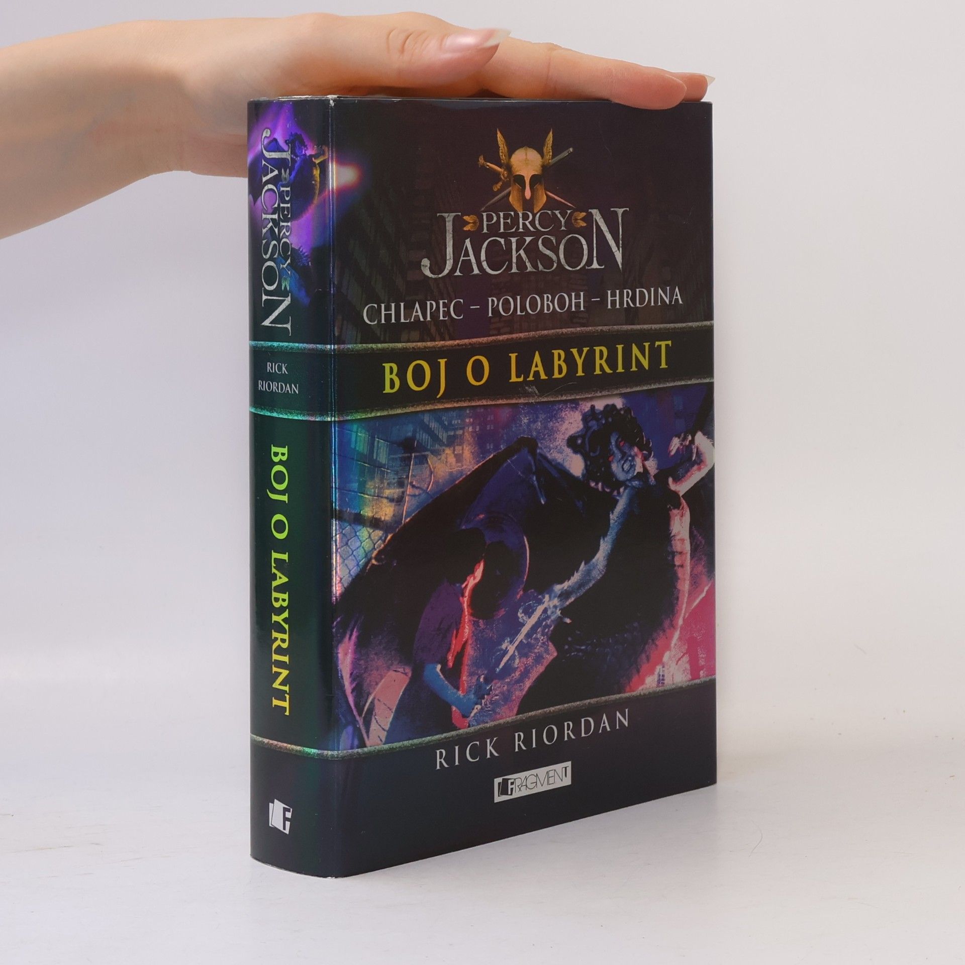 Rick Riordan Boj o labyrint