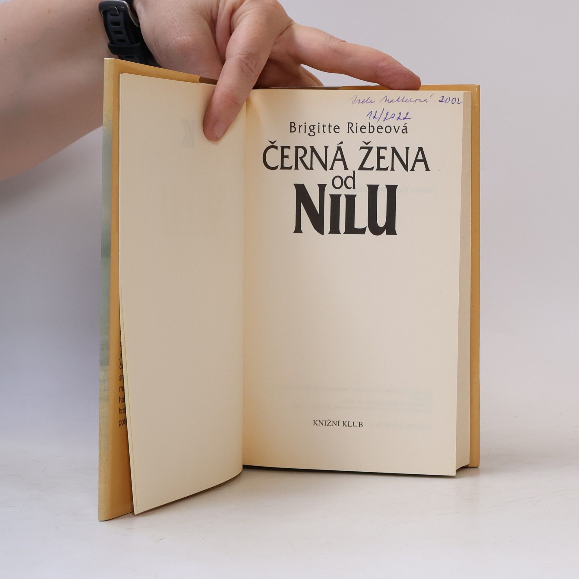 Brigitte Riebe Černá žena od Nilu