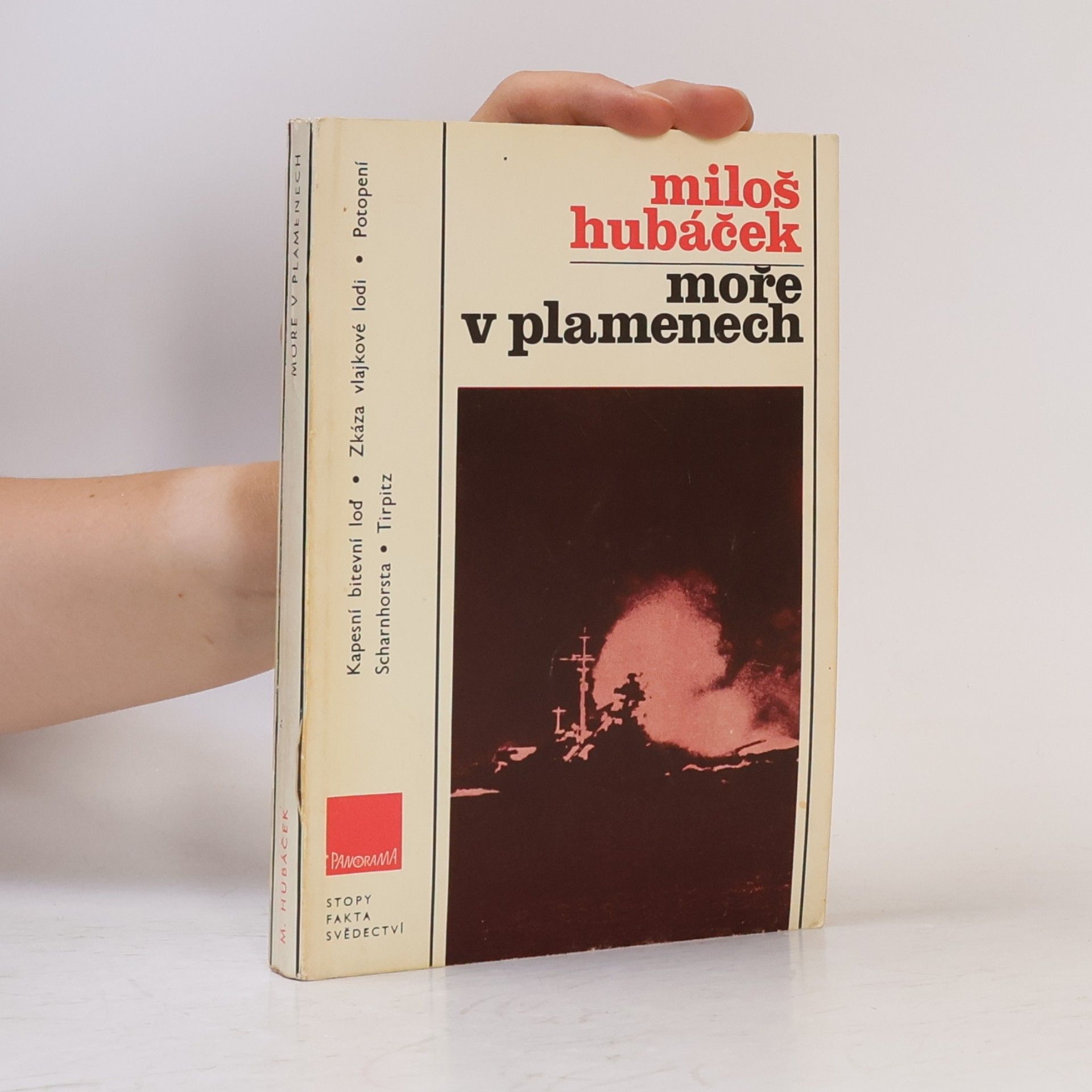 Miloš Hubáček Moře v plamenech