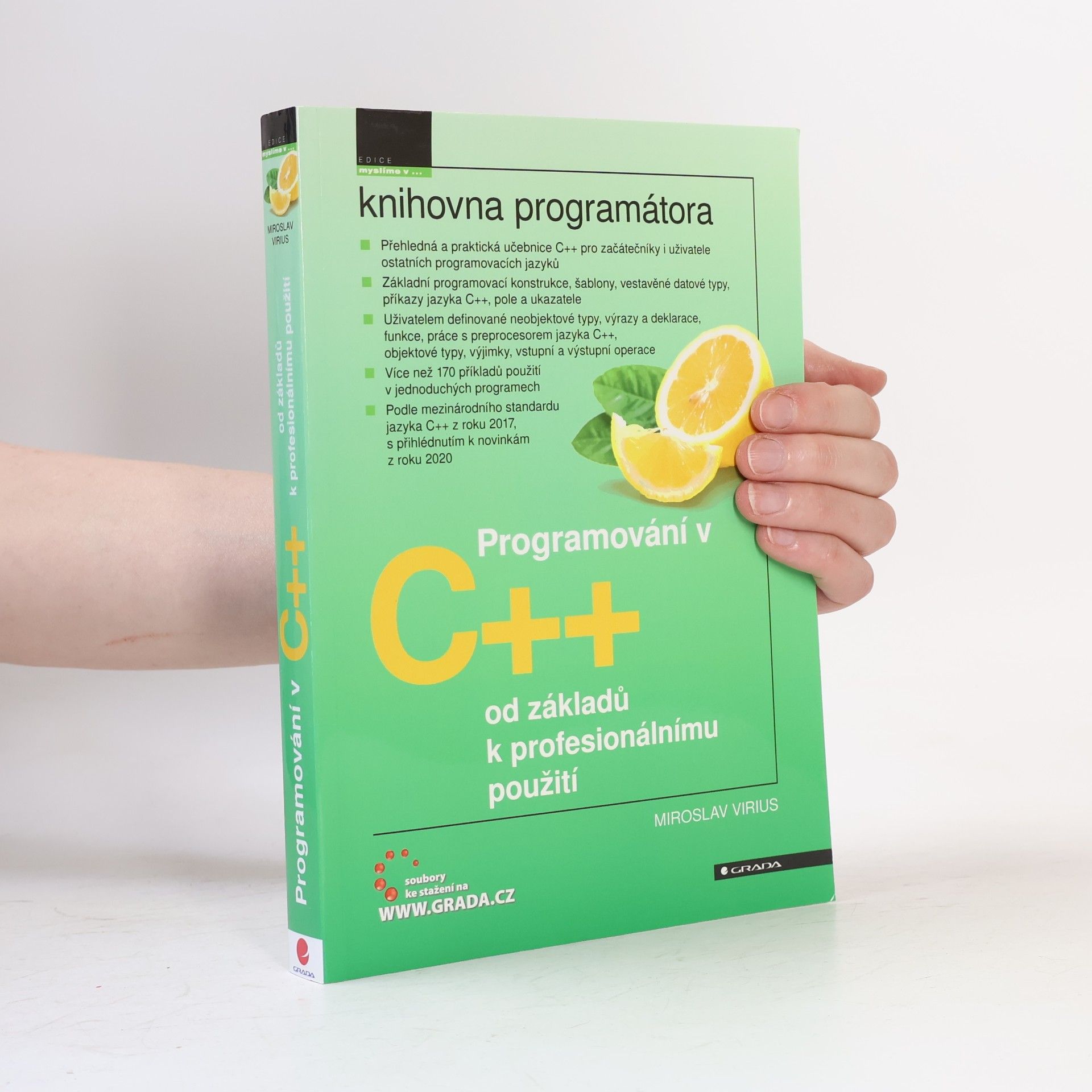 Miroslav Virius Programování v C++, od základů k profesionálnímu použití