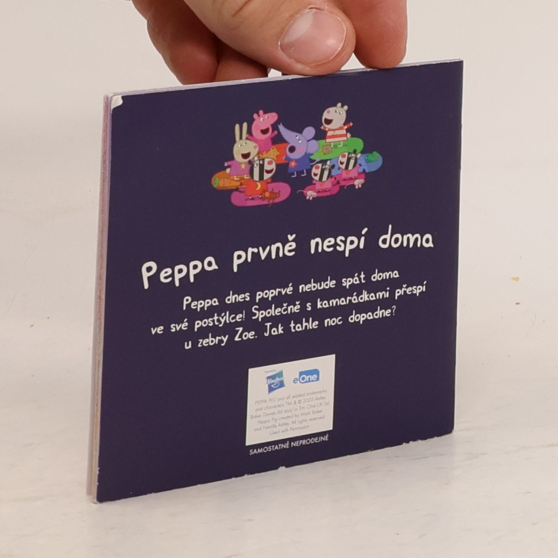 Kolektiv autorů Peppa Pig. Peppa prvně nespí doma