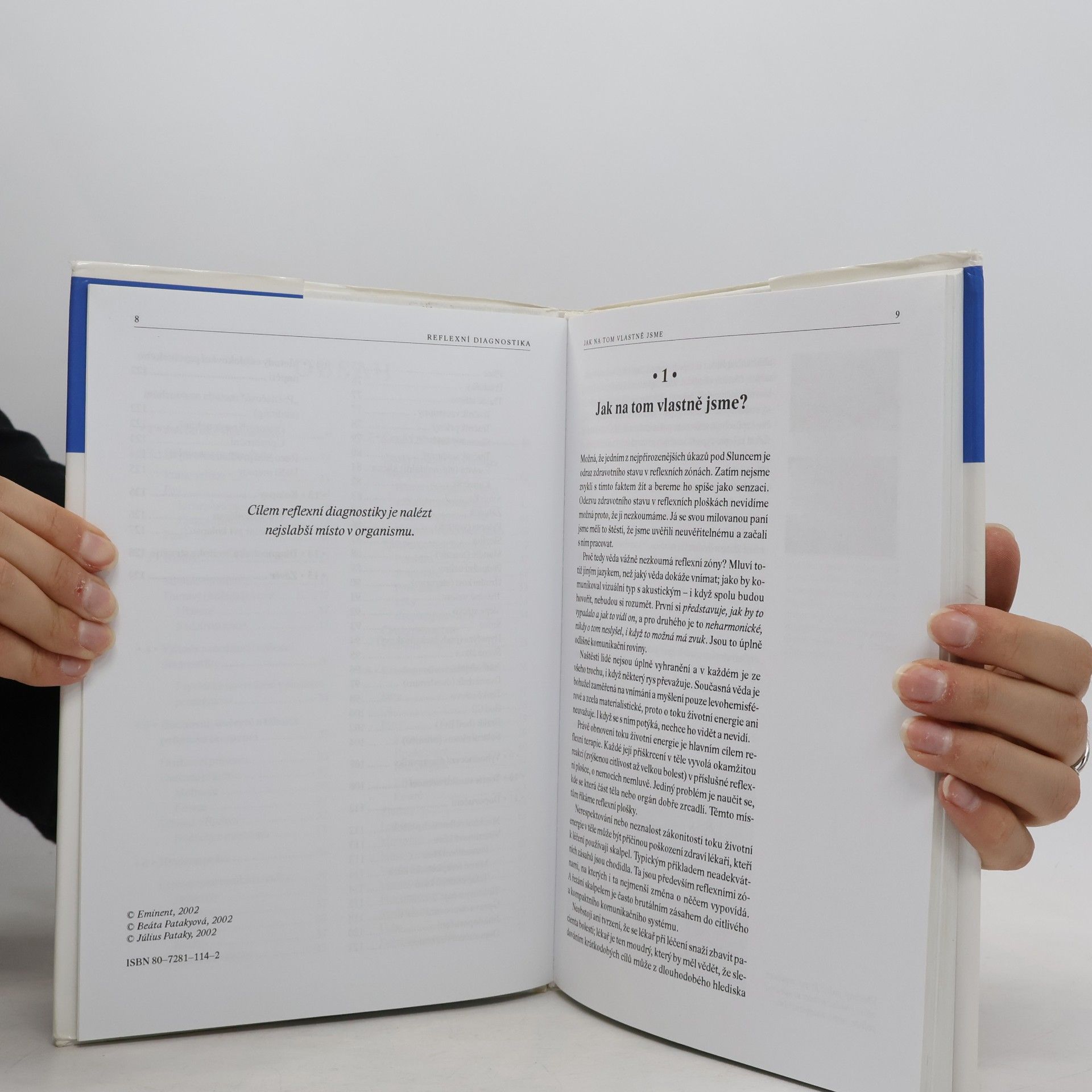 Beáta Patakyová Reflexní diagnostika a katalog reflexních ploch