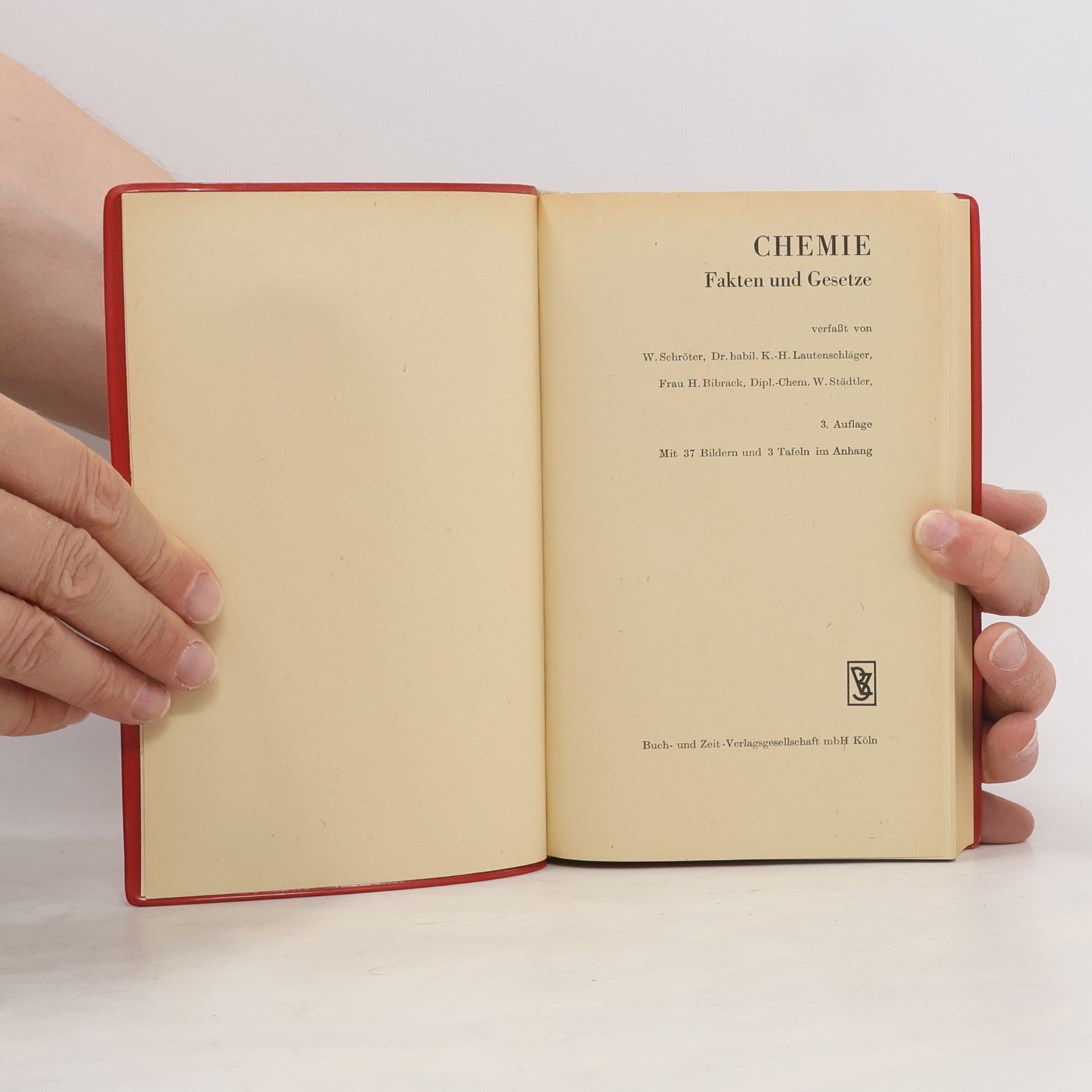 Various authors Chemie. Fakten und Gesetze