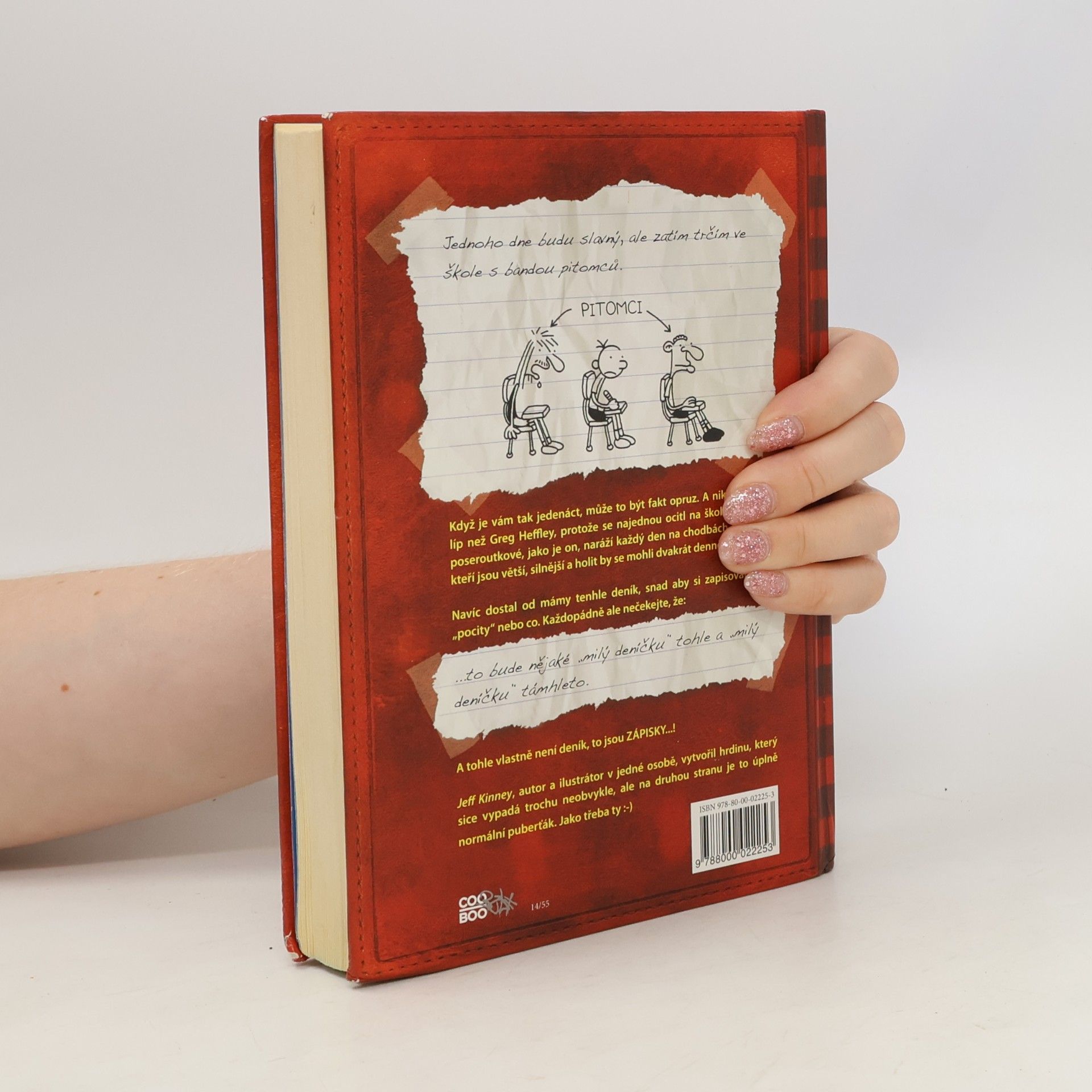 Jeff Kinney Deník malého poseroutky 1