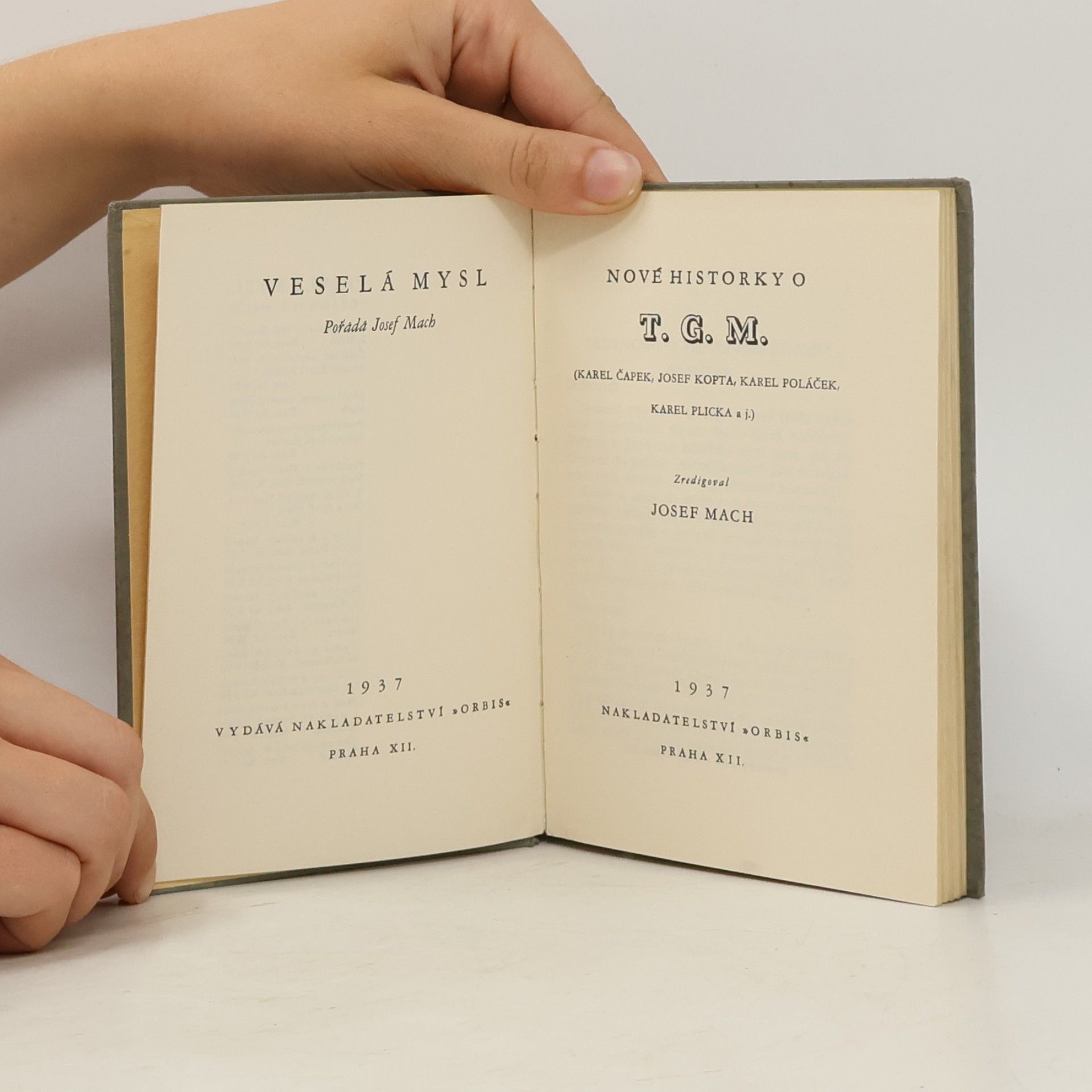 Autorenkollektiv Veselá mysl. Nové historky o T. G. M.