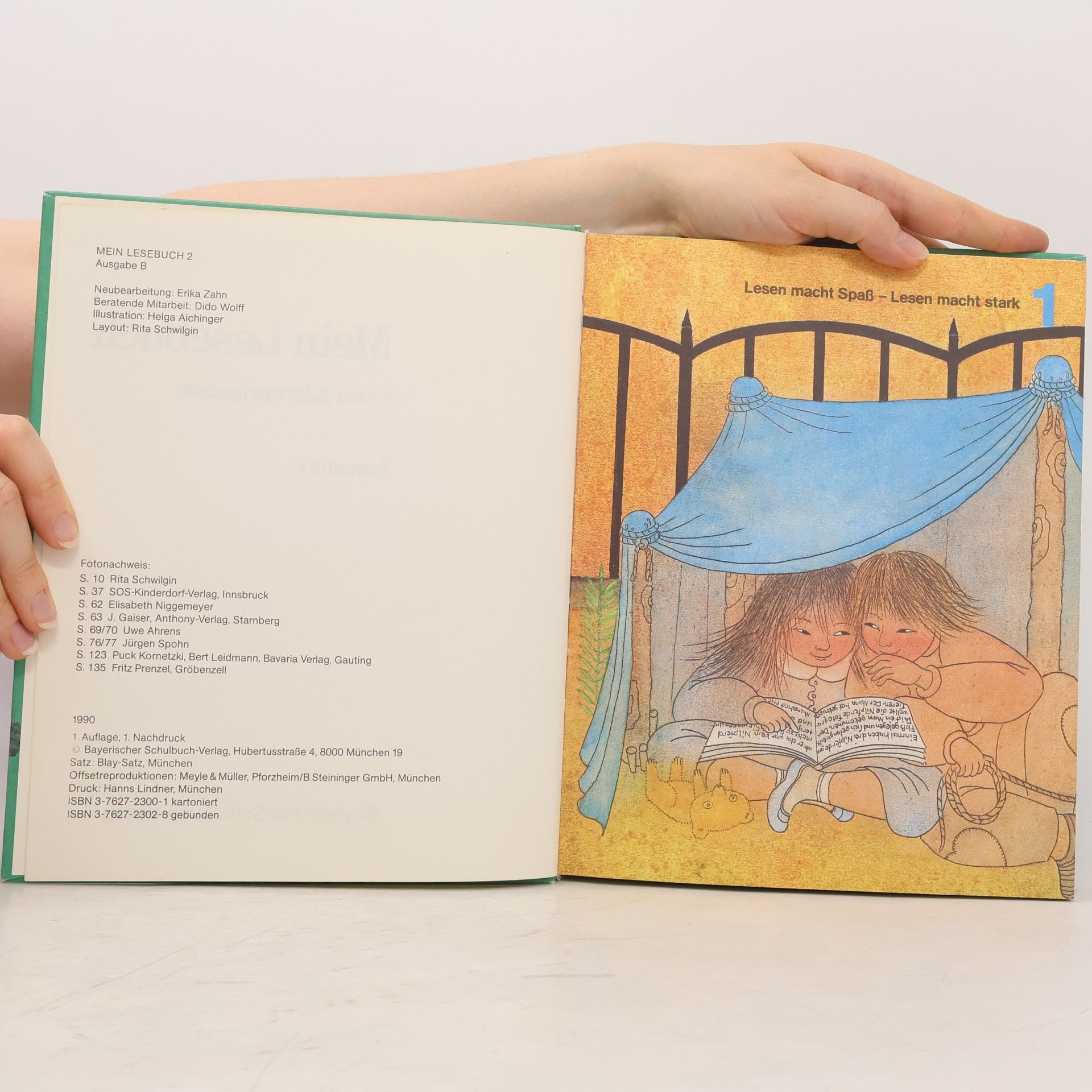 Erika Zahn Mein Lesebuch 2 Ausgabe B