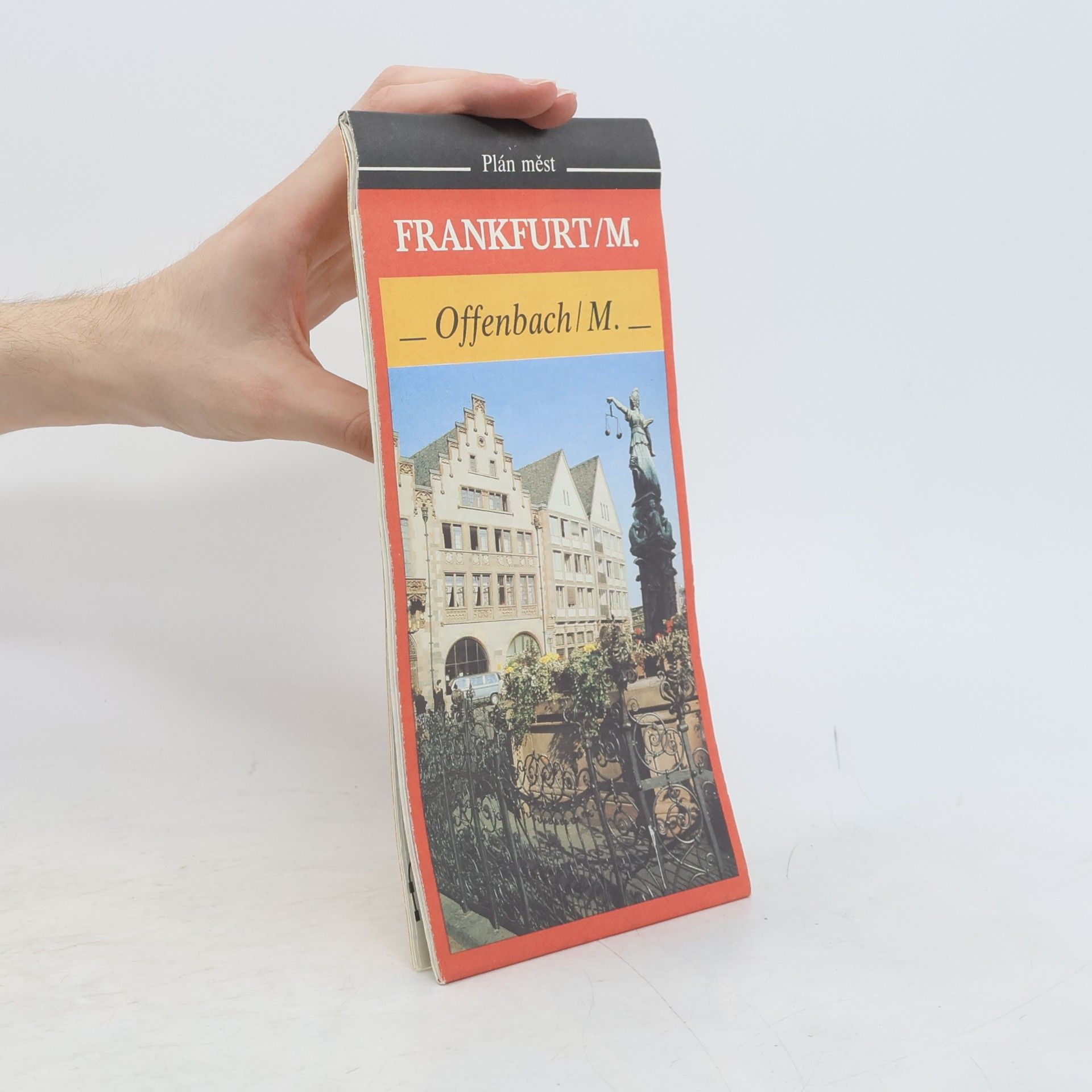Kartografie Praha (Firm) Frankfurt/M. -- Offenbach/M. - plán měst