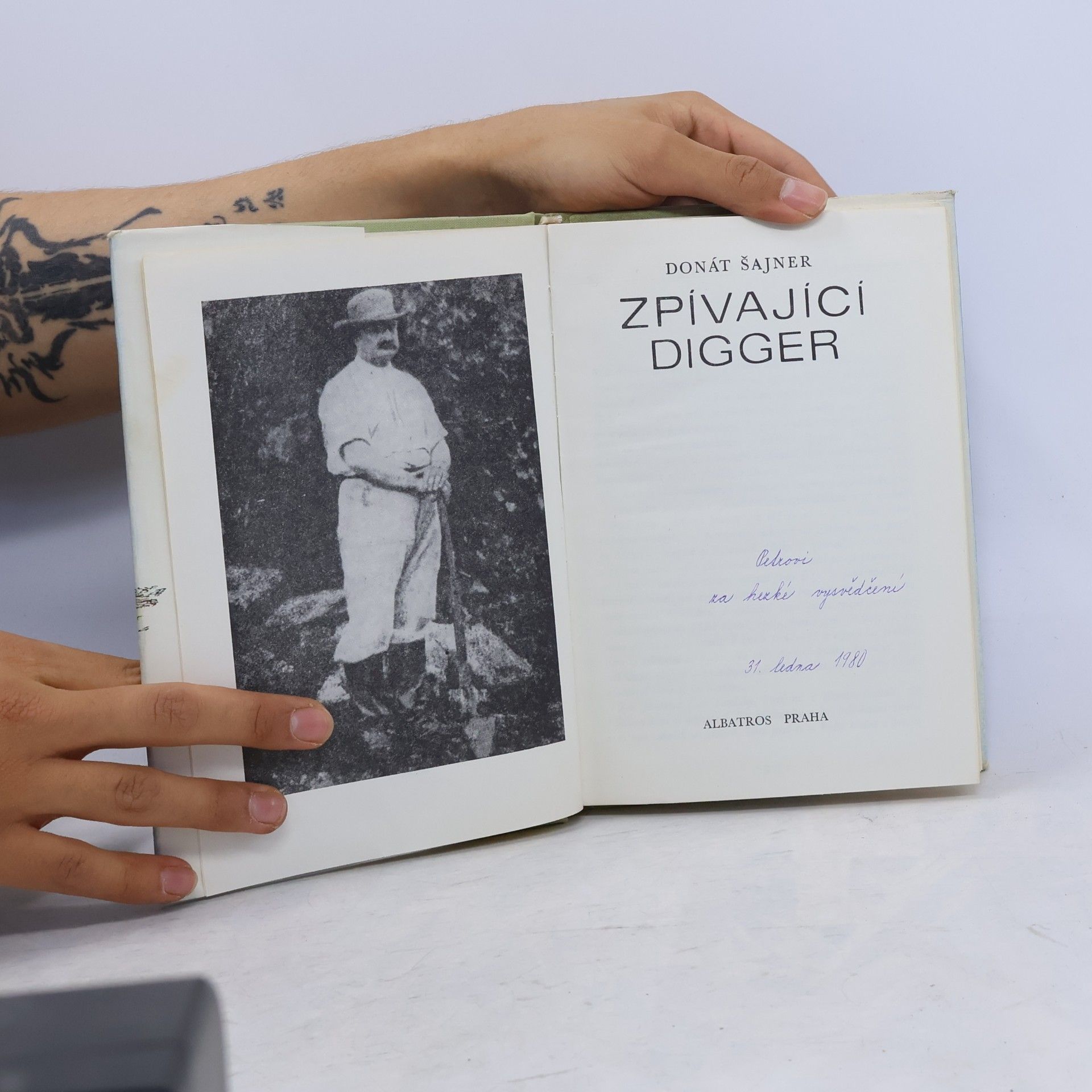 Donát Šajner Zpívající digger
