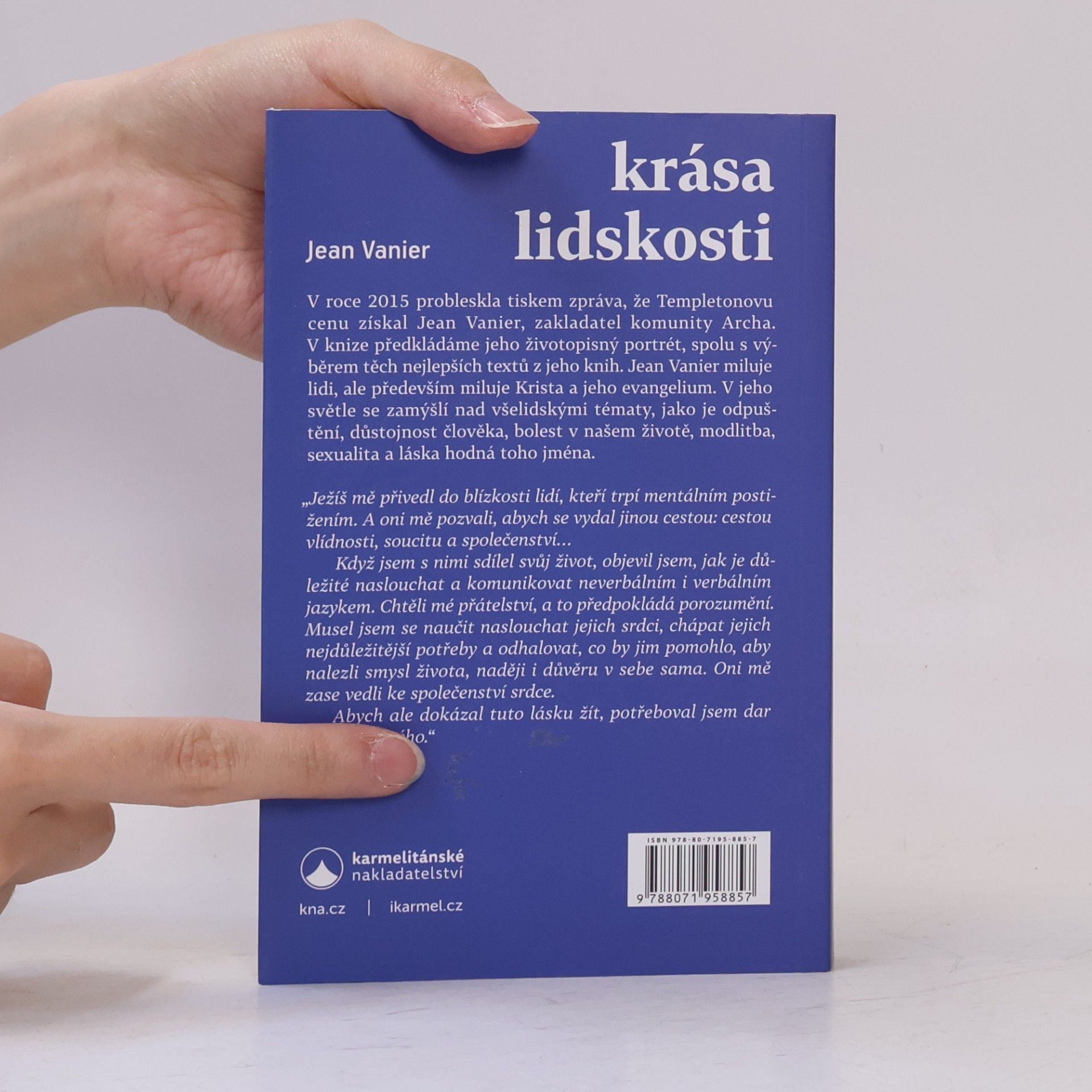 Jean Vanier Krása lidskosti