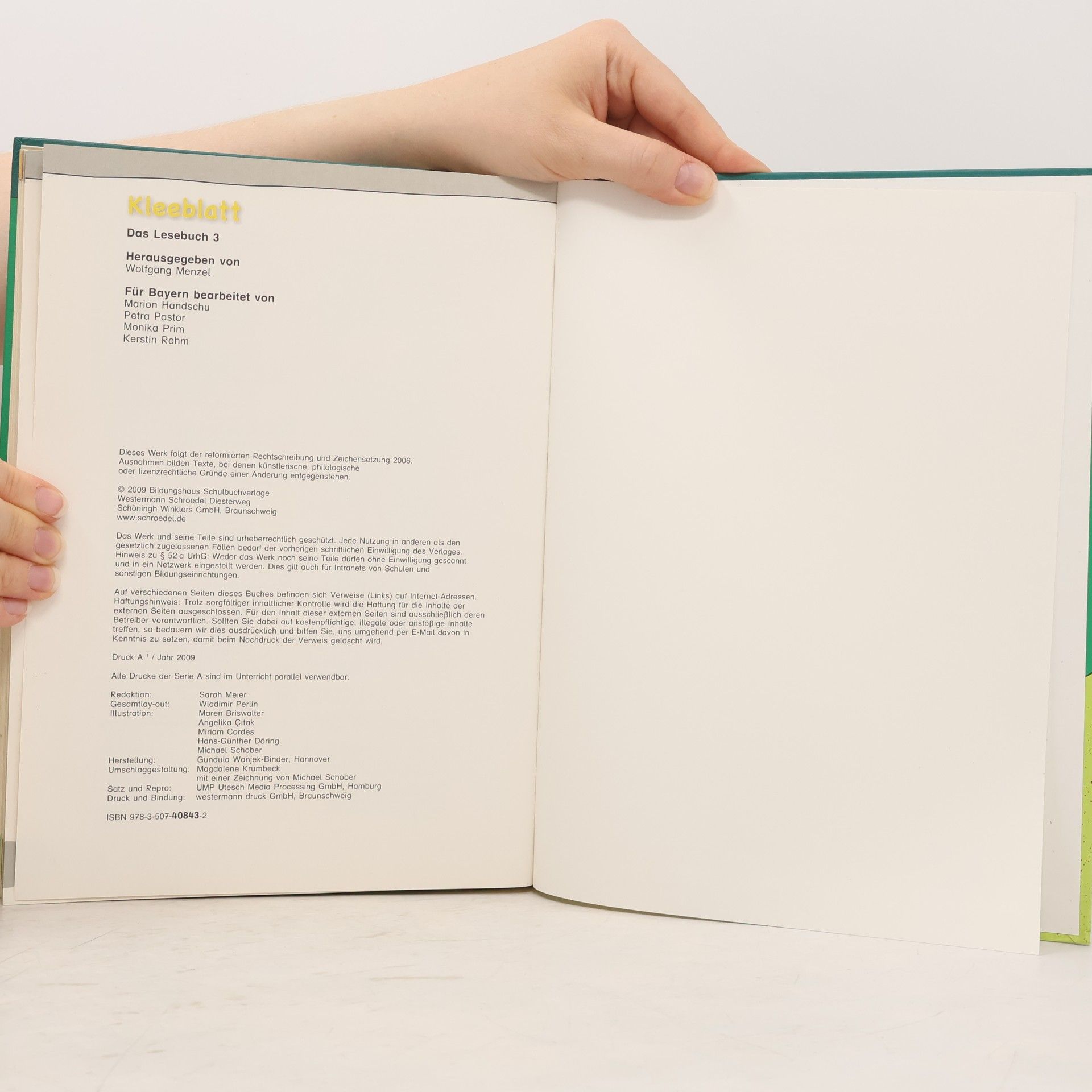 Kleeblatt - 3: Das Lesebuch