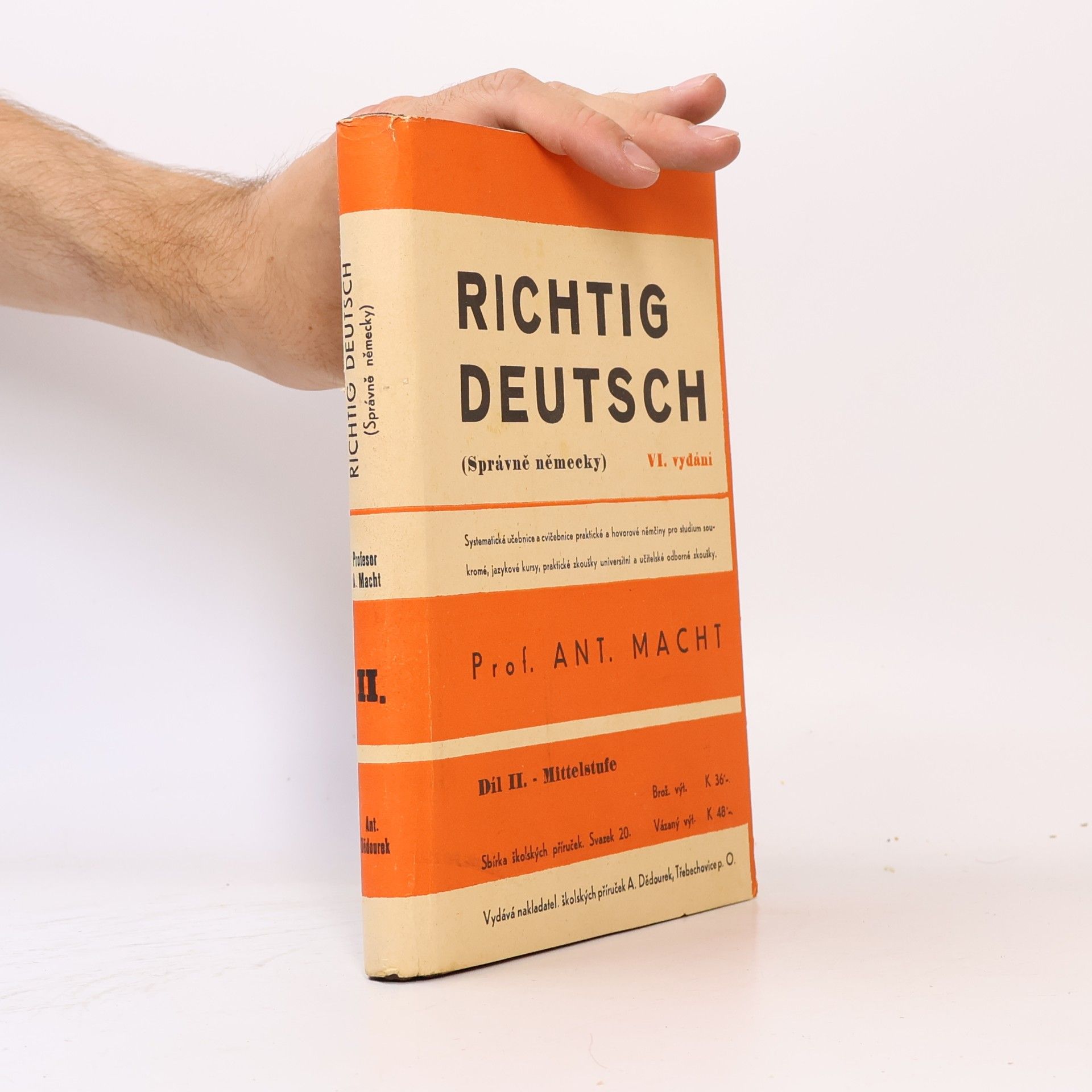 Antonín Macht Richtig Deutsch (Správně německy)