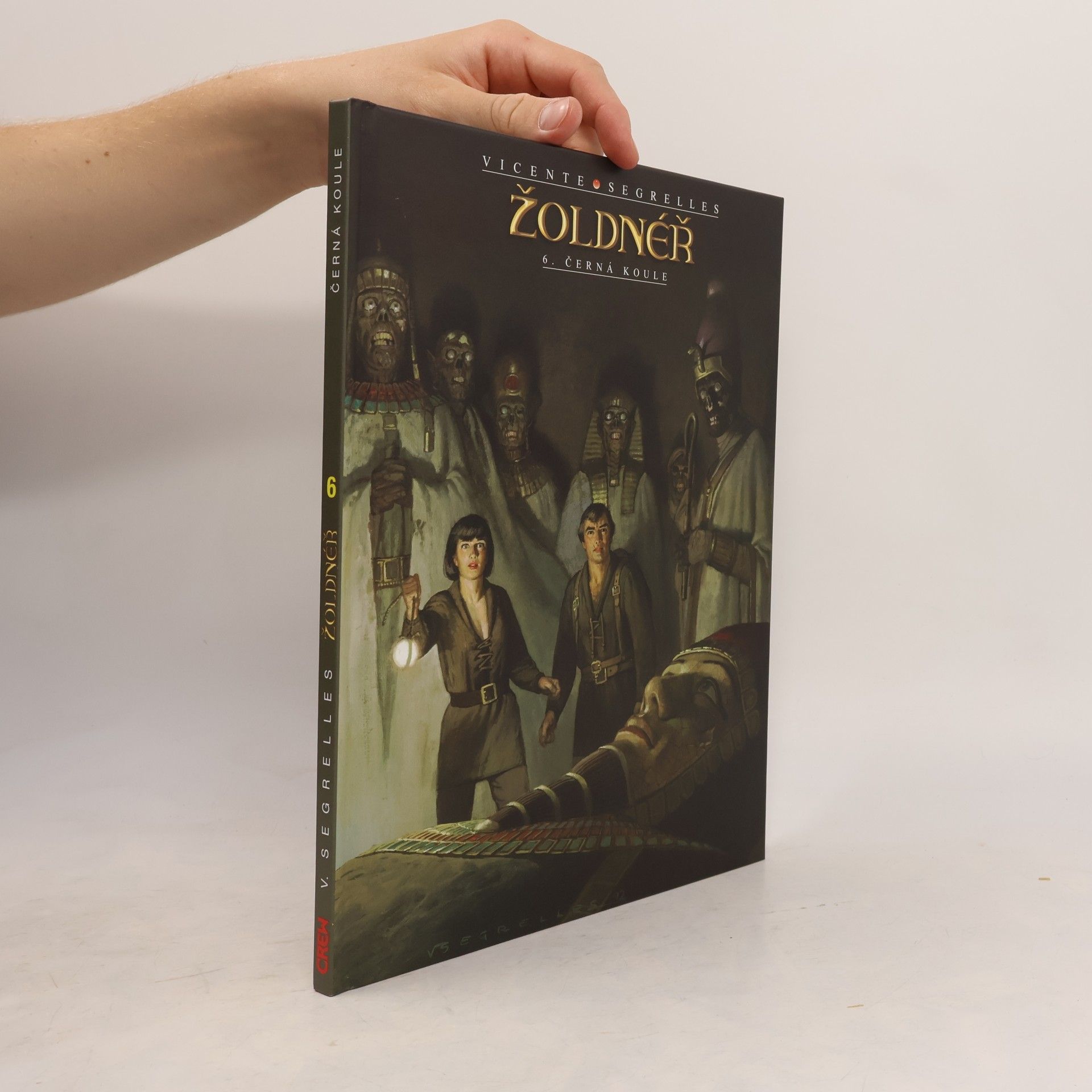 Vincente Segrelles Žoldnéř. 6., Černá koule