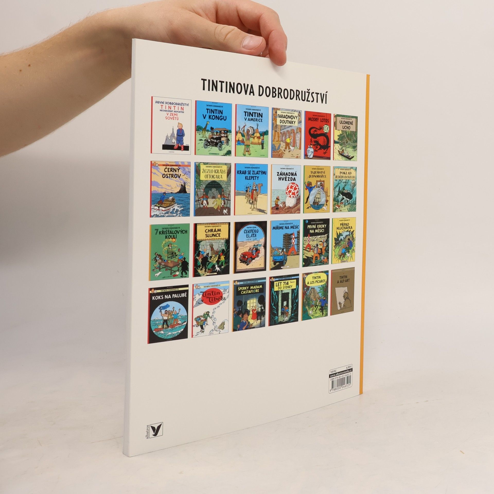 Hergé Poklad Rudého Rackhama