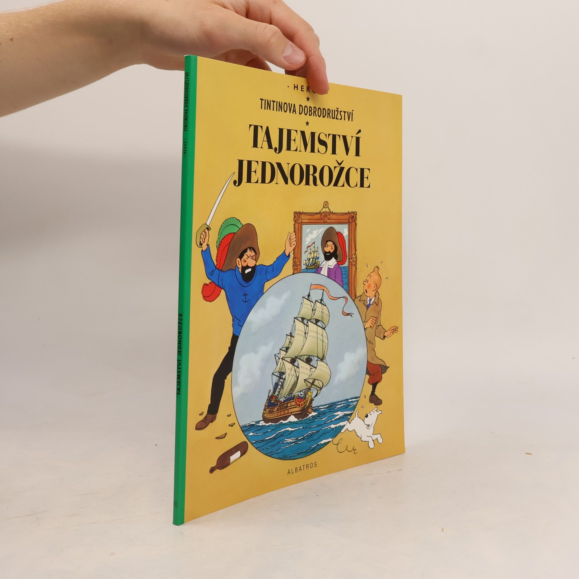 Hergé Tajemství Jednorožce