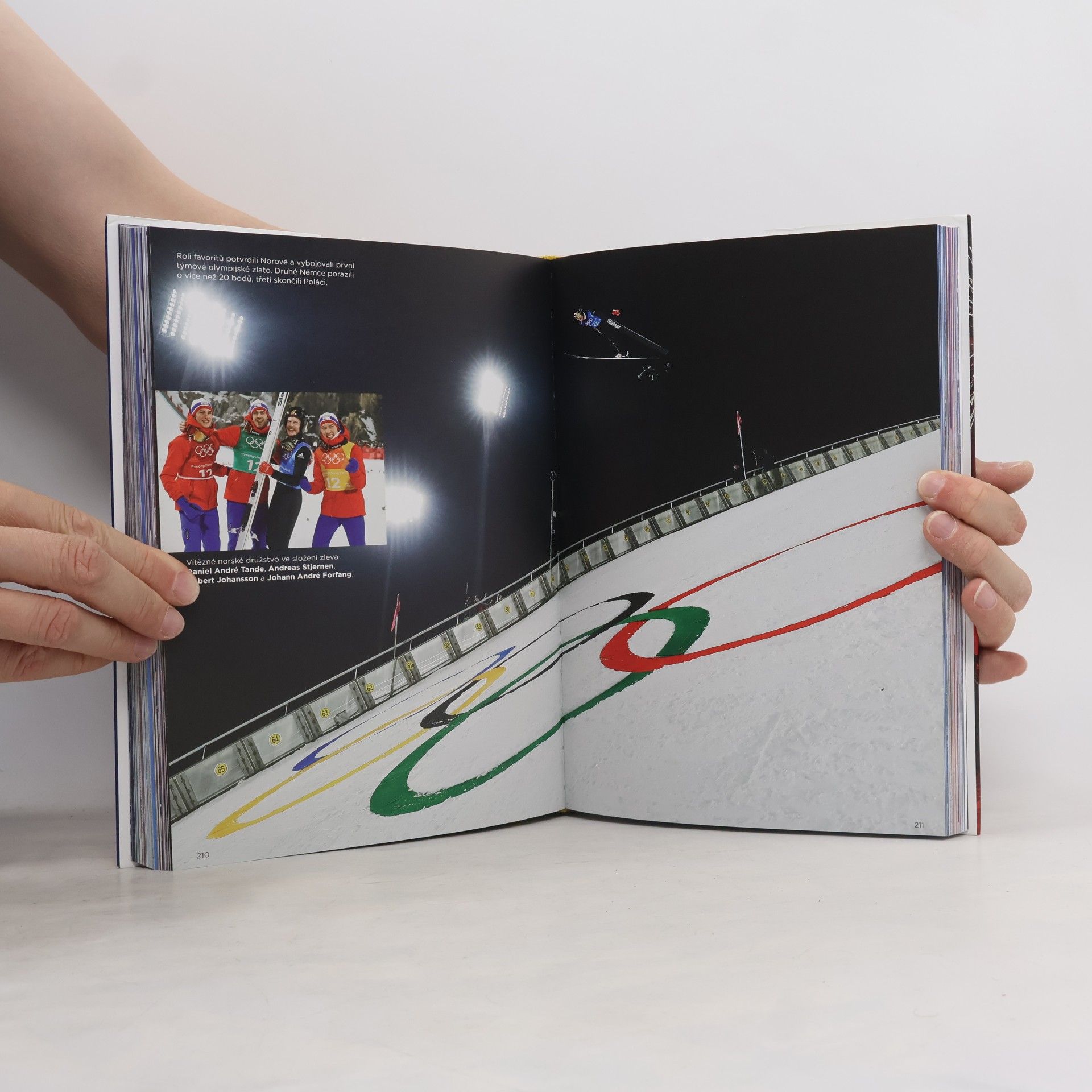 Herbert Slavík XXIII. zimní olympijské hry Pchjongčchang 2018. oficiální publikace Českého olympijského výboru