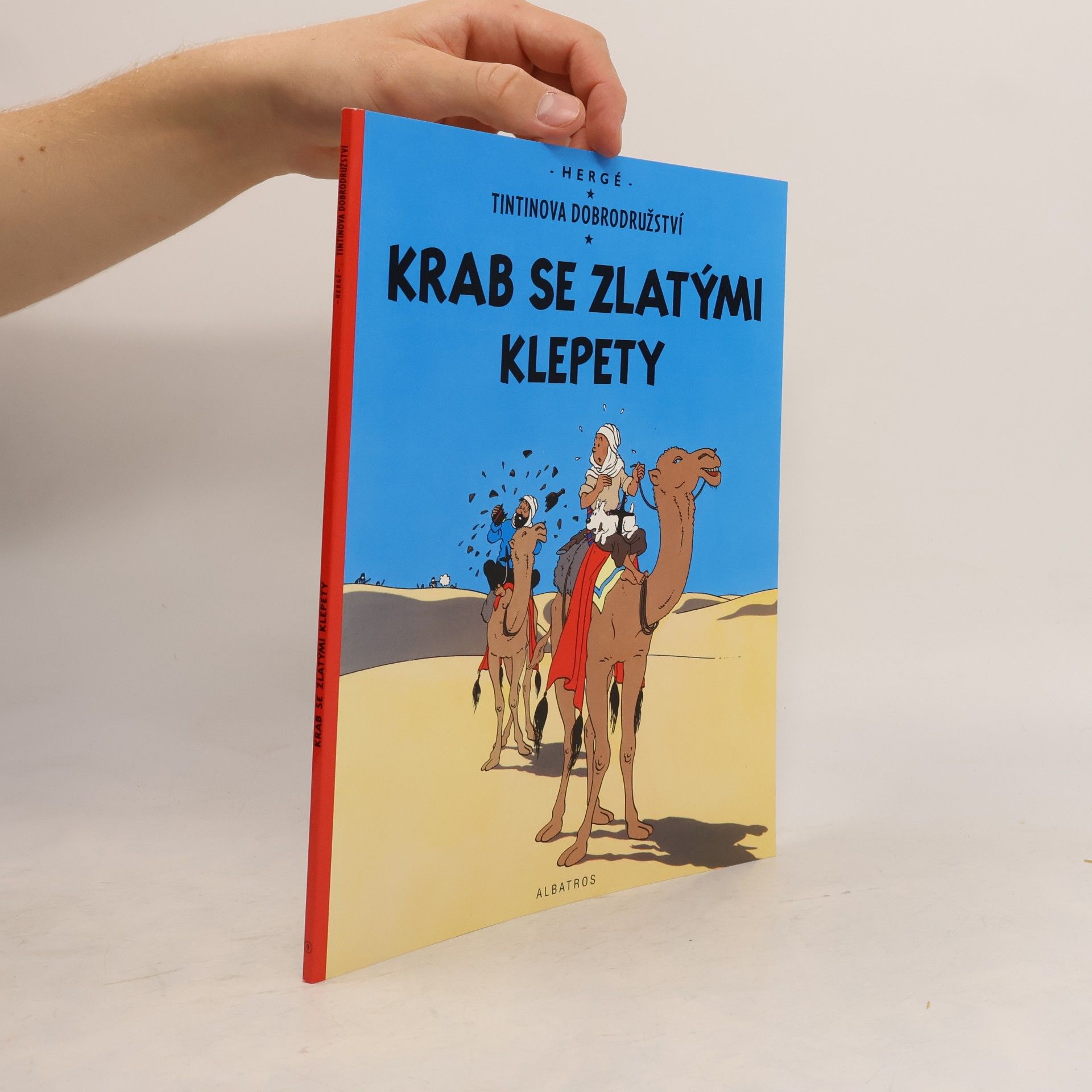 Hergé Krab se zlatými klepety