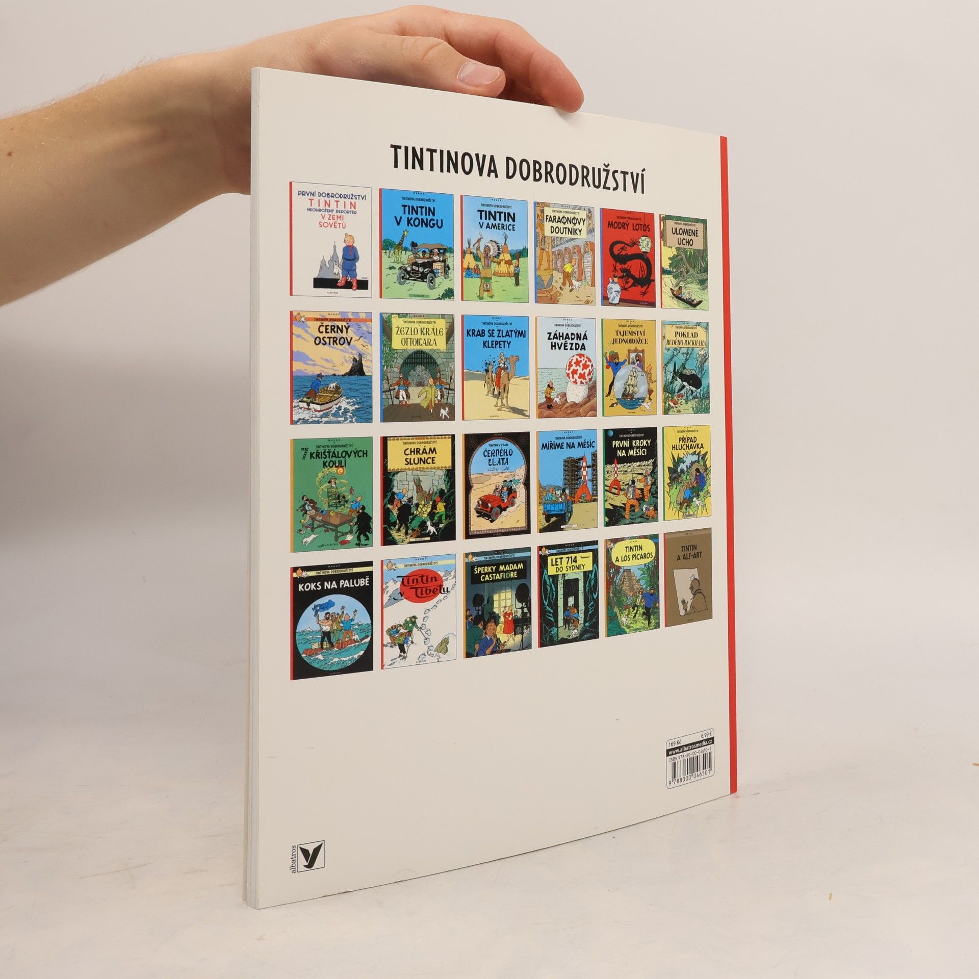 Hergé Krab se zlatými klepety