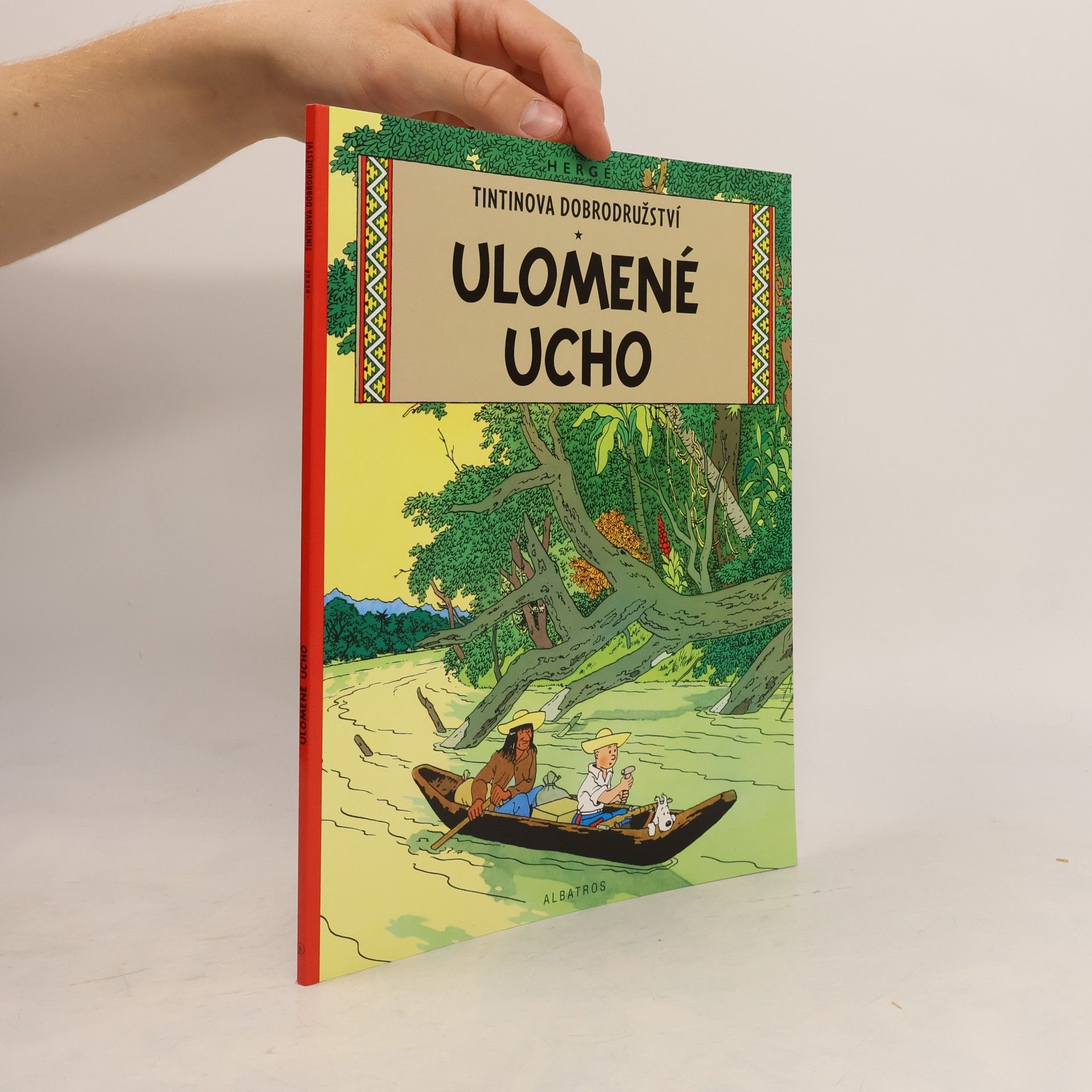 Hergé Ulomené ucho