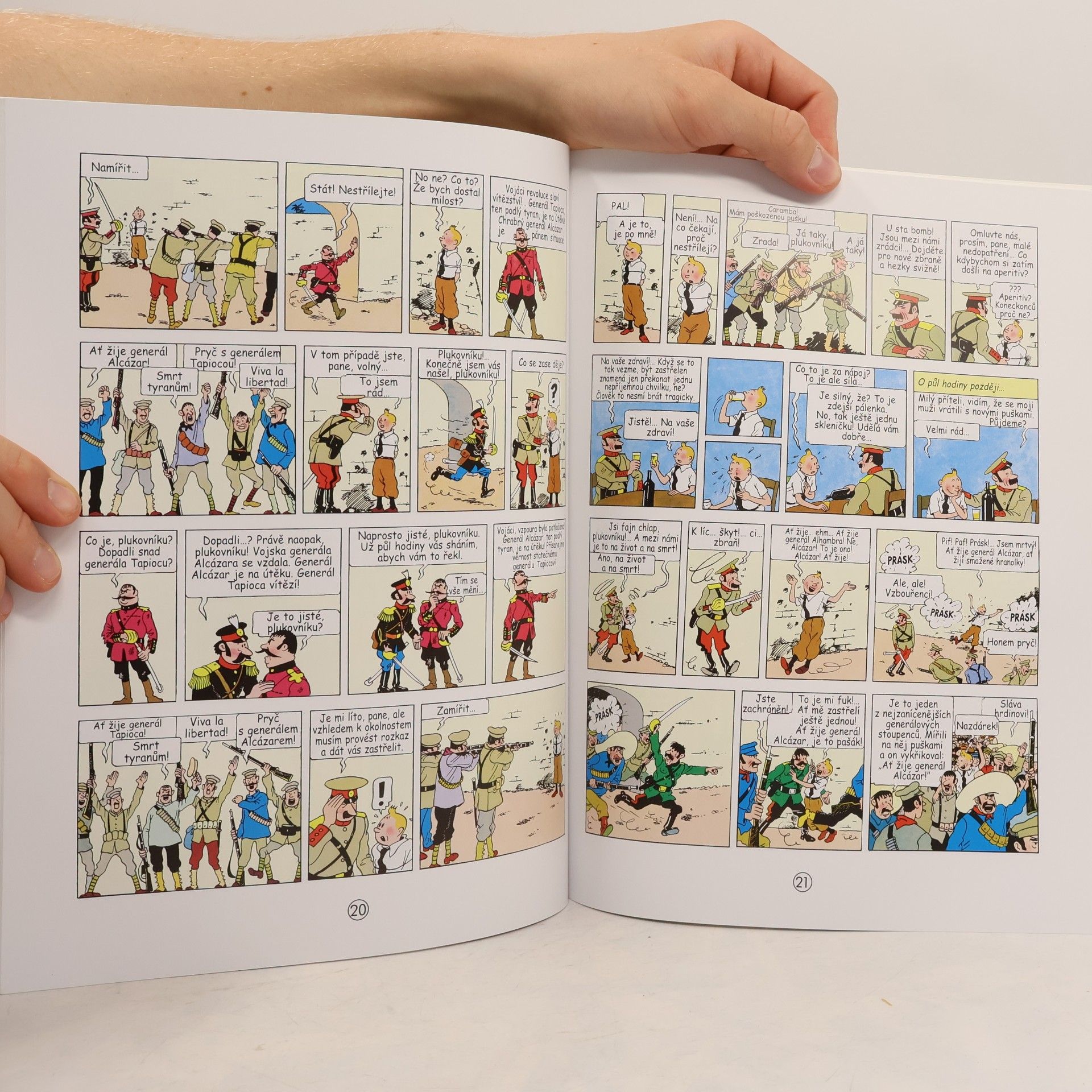 Hergé Ulomené ucho