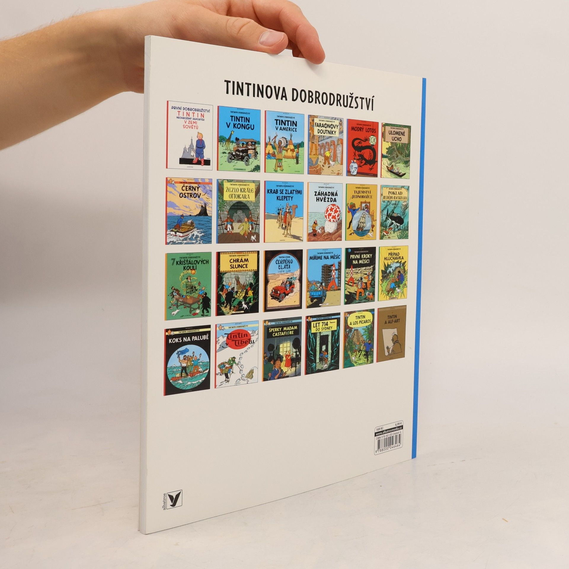 Hergé Tintinova dobrodružství. Faraonovy doutníky