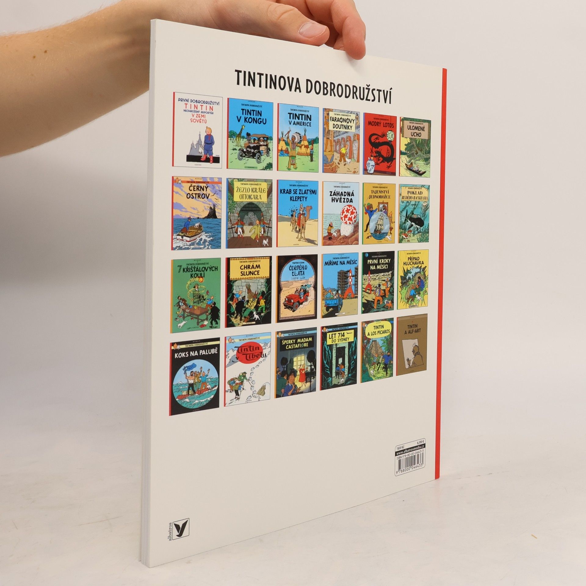 Hergé Tintin v Americe