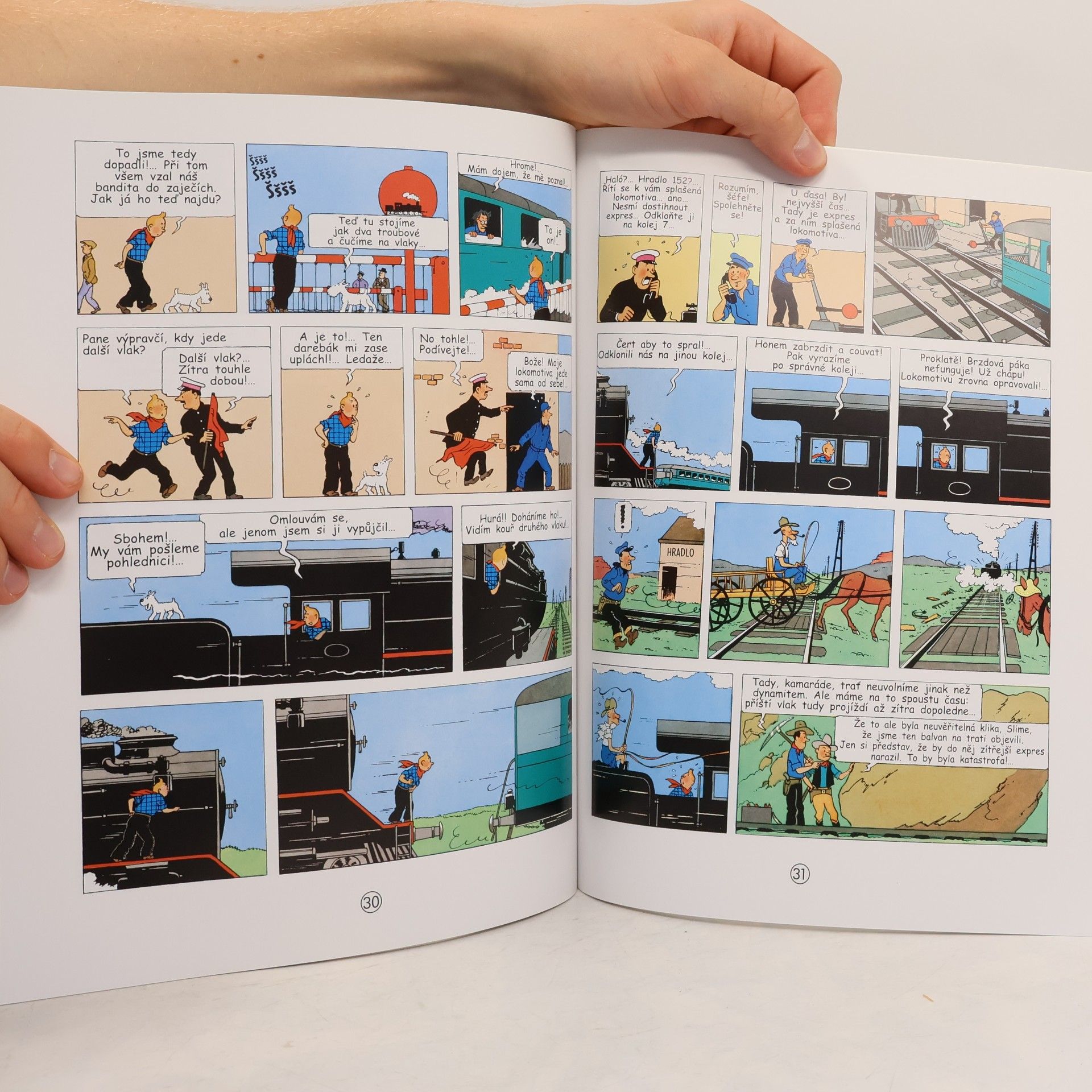 Hergé Tintin v Americe