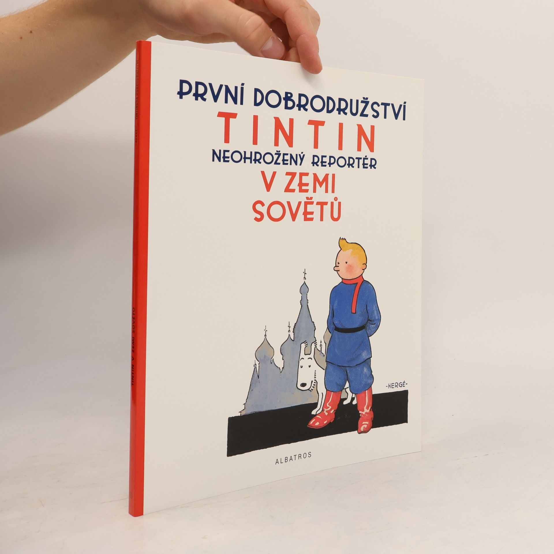 Hergé Tintin v zemi Sovětů