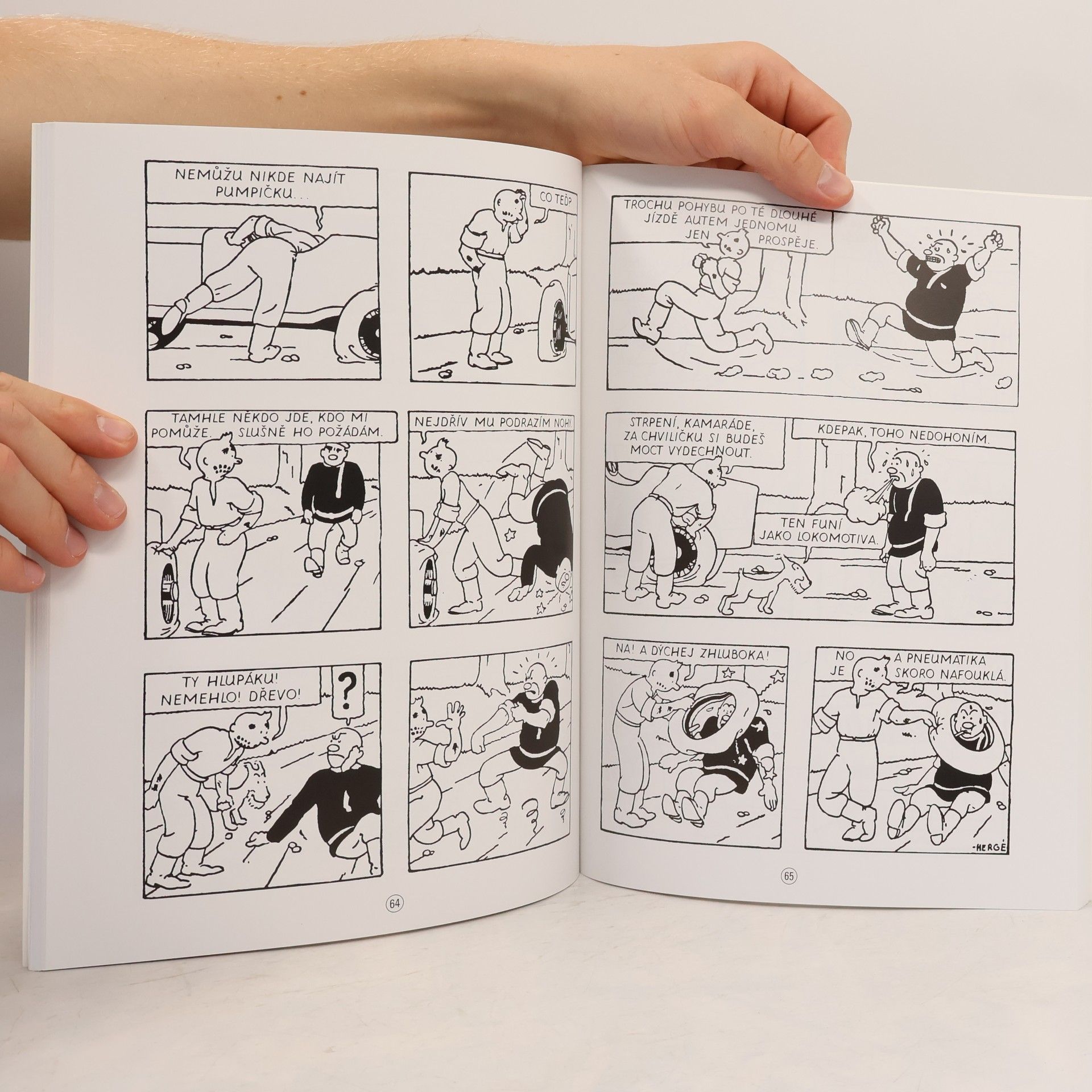 Hergé Tintin v zemi Sovětů