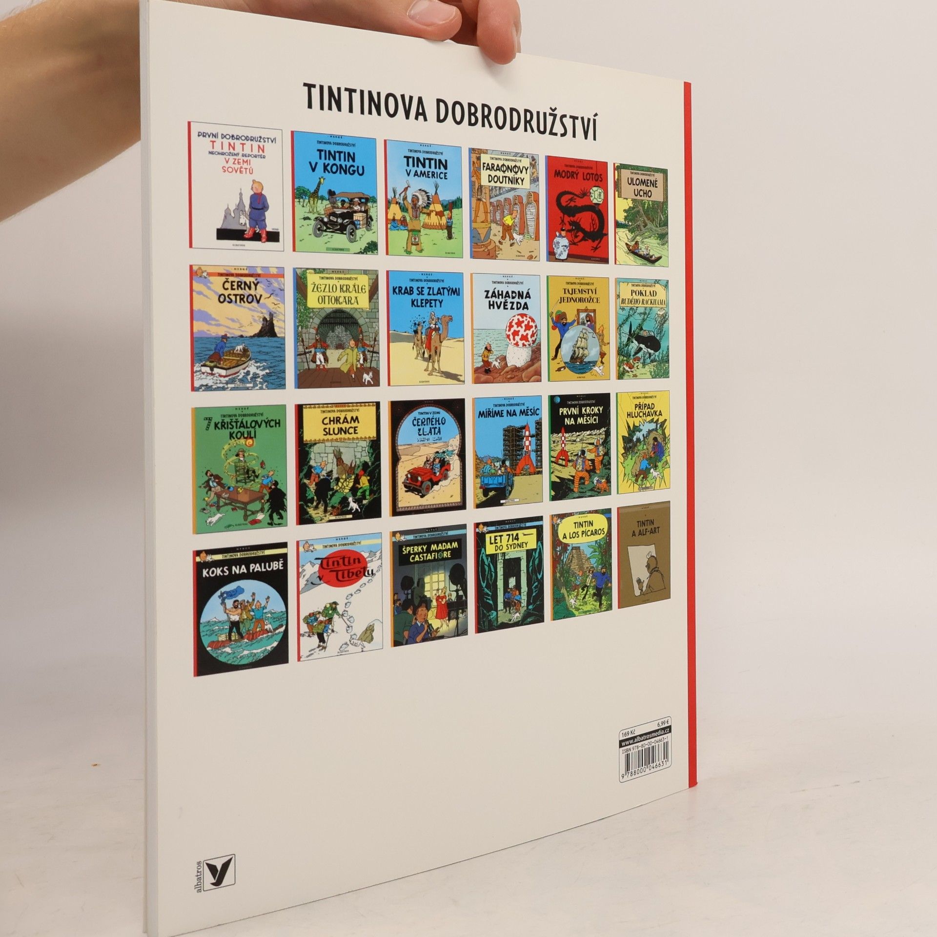 Hergé Tintin v Tibetu