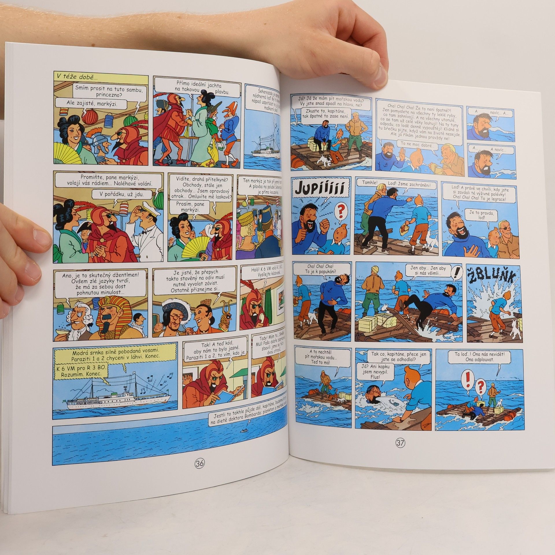 Hergé Koks na palubě