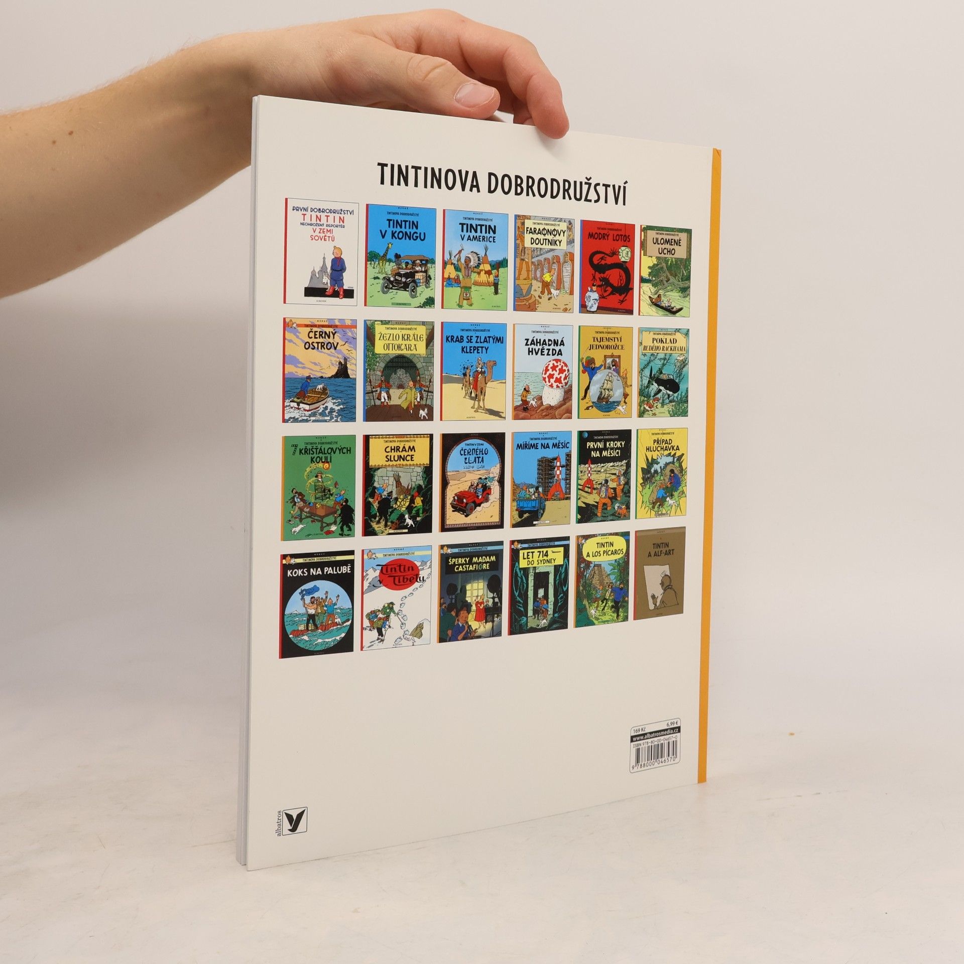 Hergé Tintinova dobrodružství 15. Tintin v zemi černého zlata