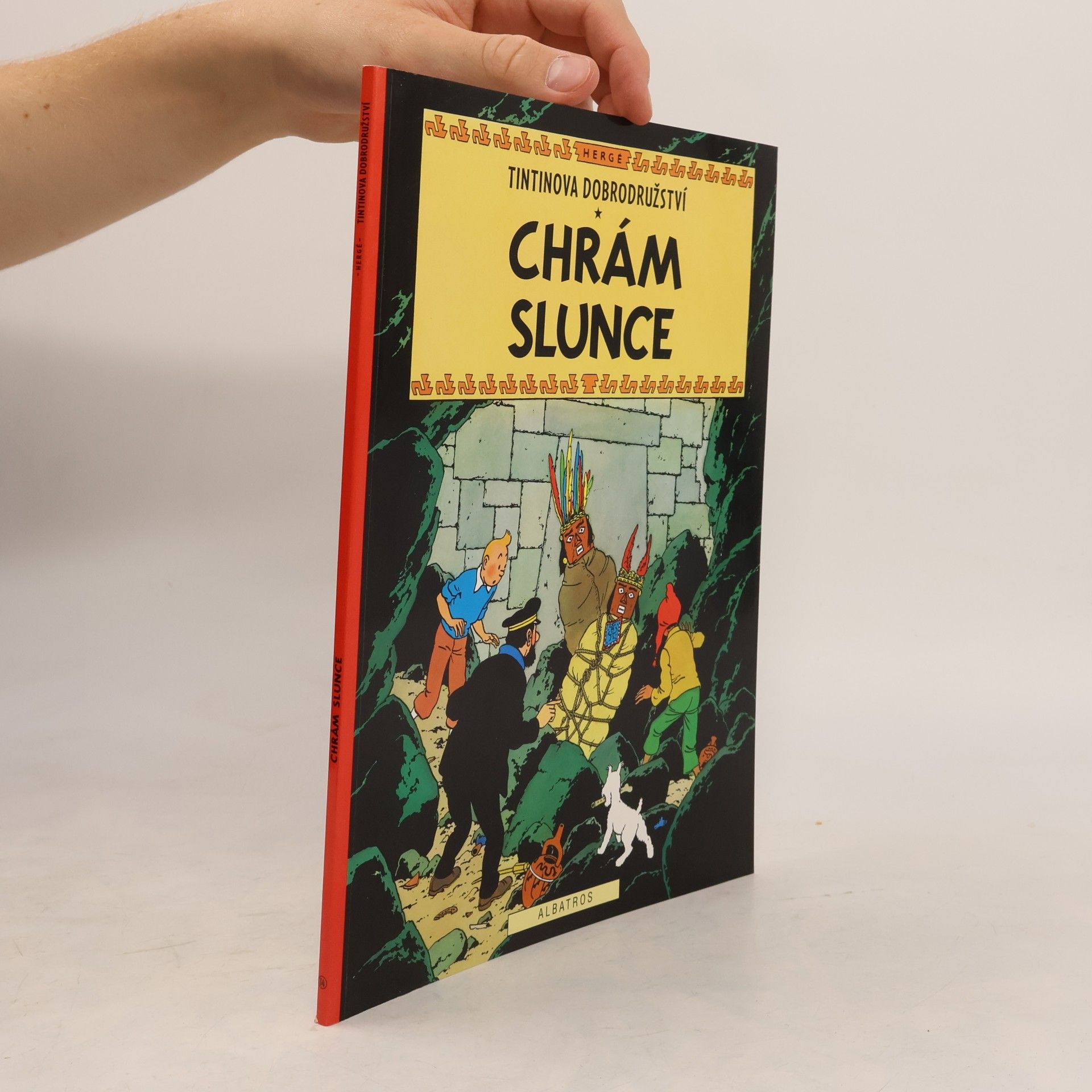 Hergé Chrám Slunce