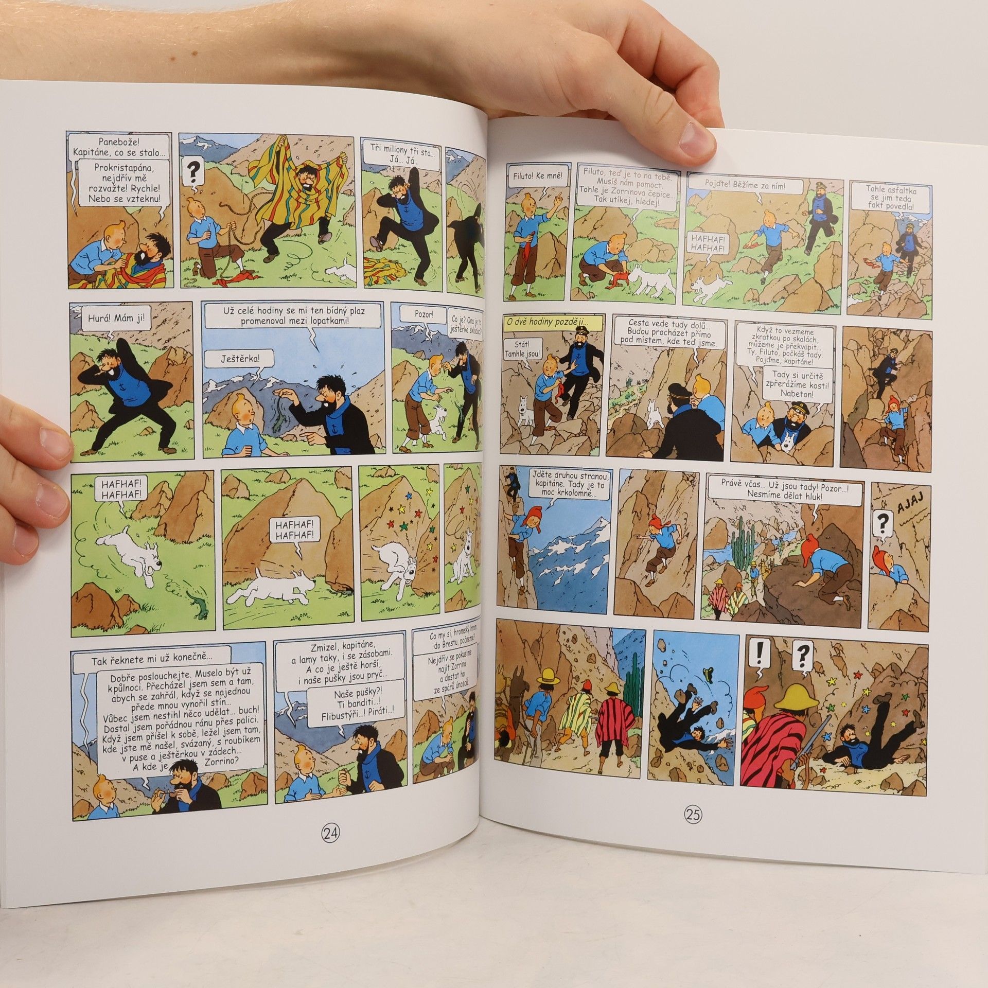 Hergé Chrám Slunce