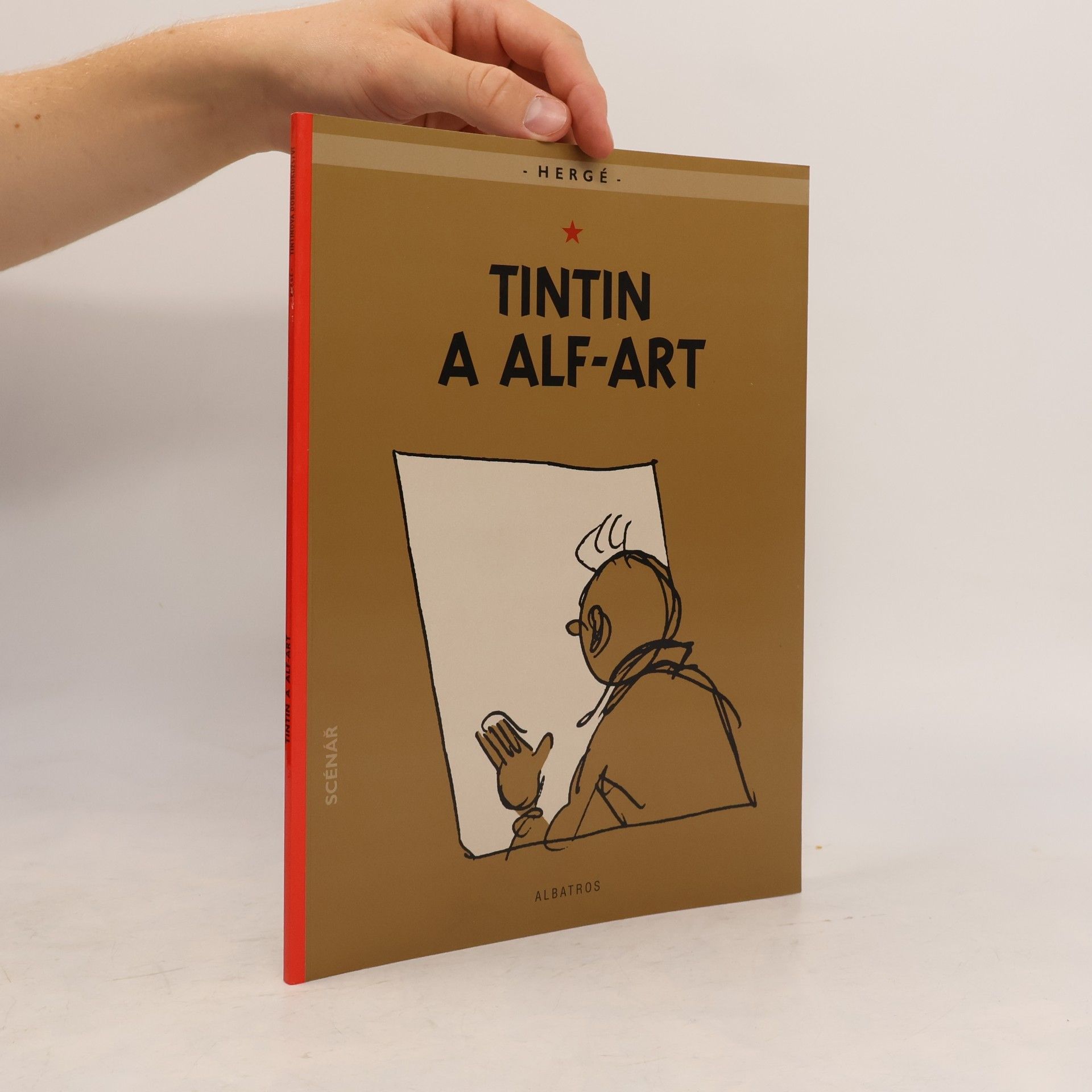 Hergé Tintin a alf-art