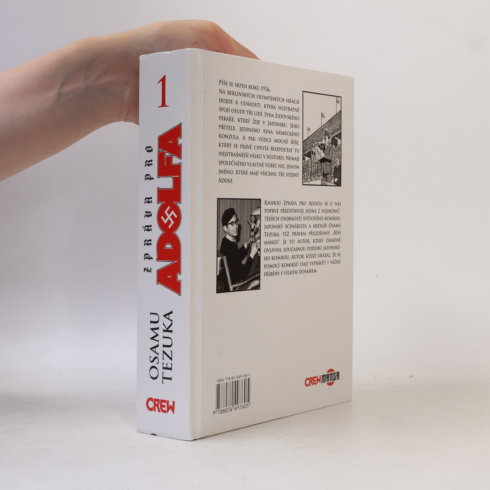 Osamu Tezuka Zpráva pro Adolfa. Kniha první