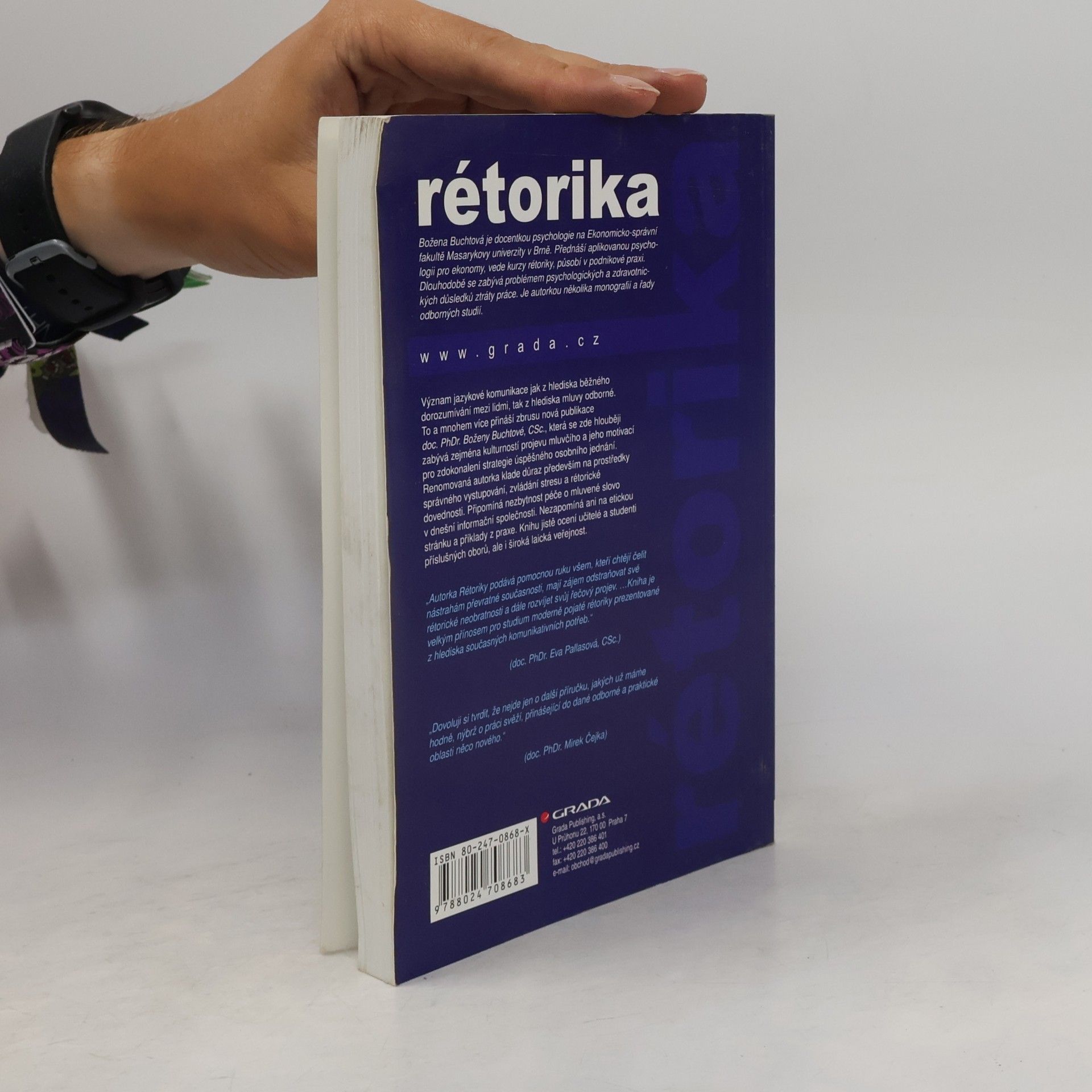 Božena Šmajsová Buchtová Rétorika