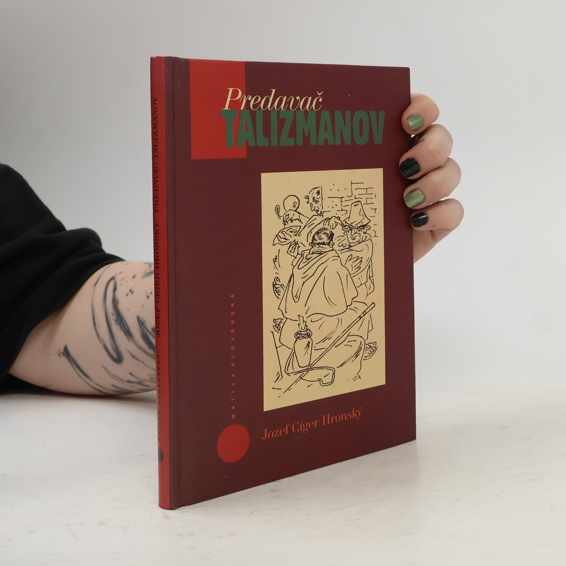 Jozef Cíger-Hronský Predavač talizmanov