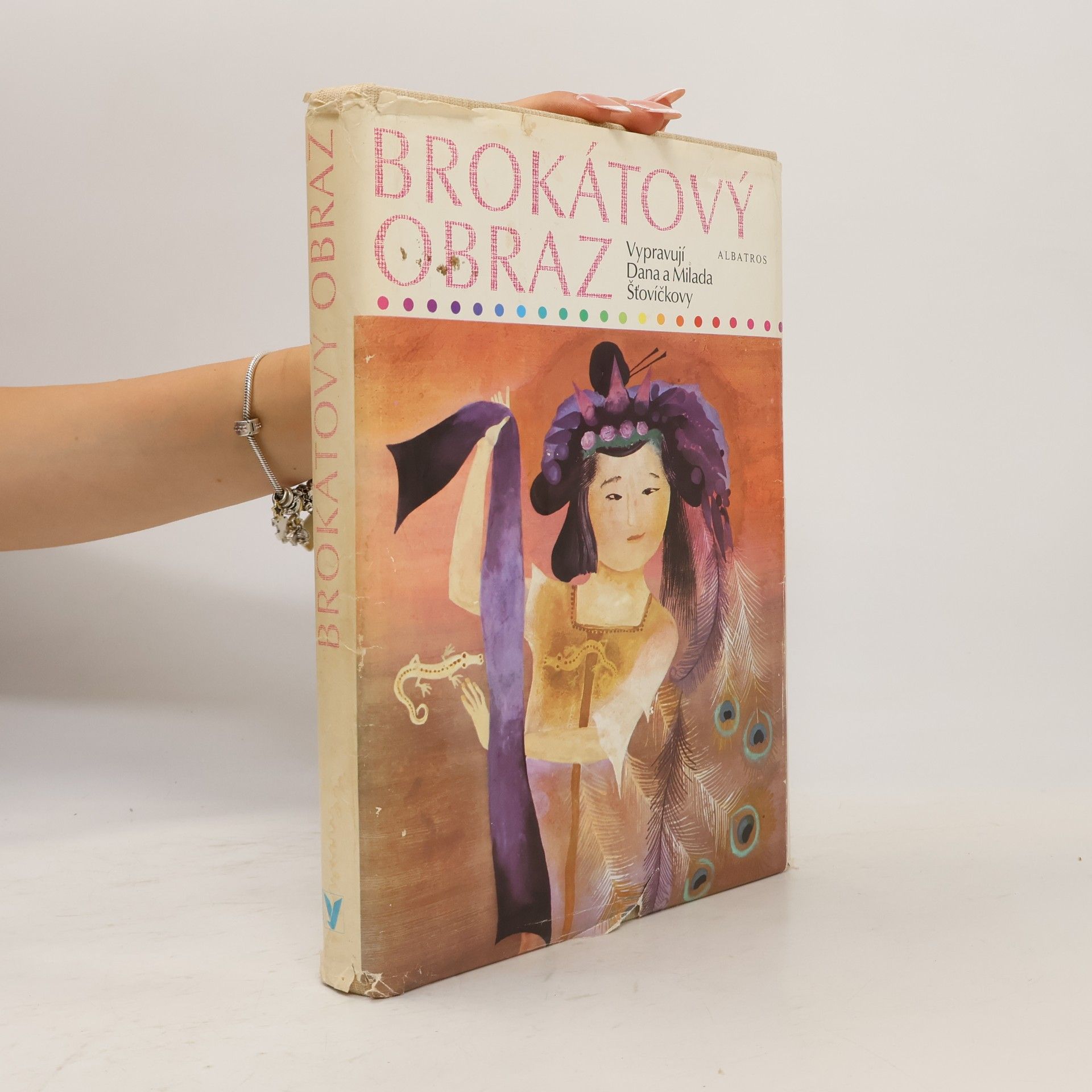 Milada Šťovíčková Brokátový obraz